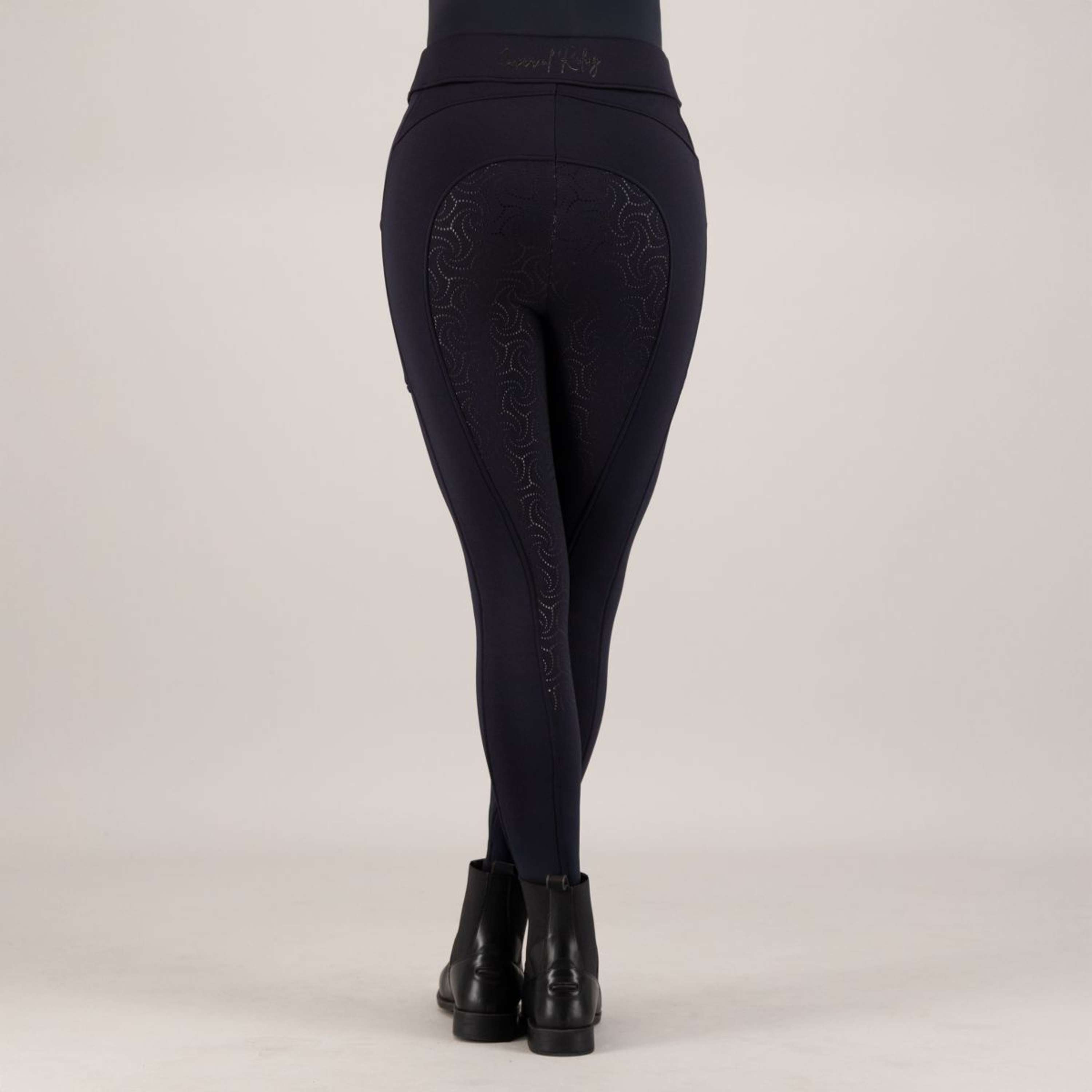 Imperial Riding Riding Legging IRHTeddy Full Grip Navy