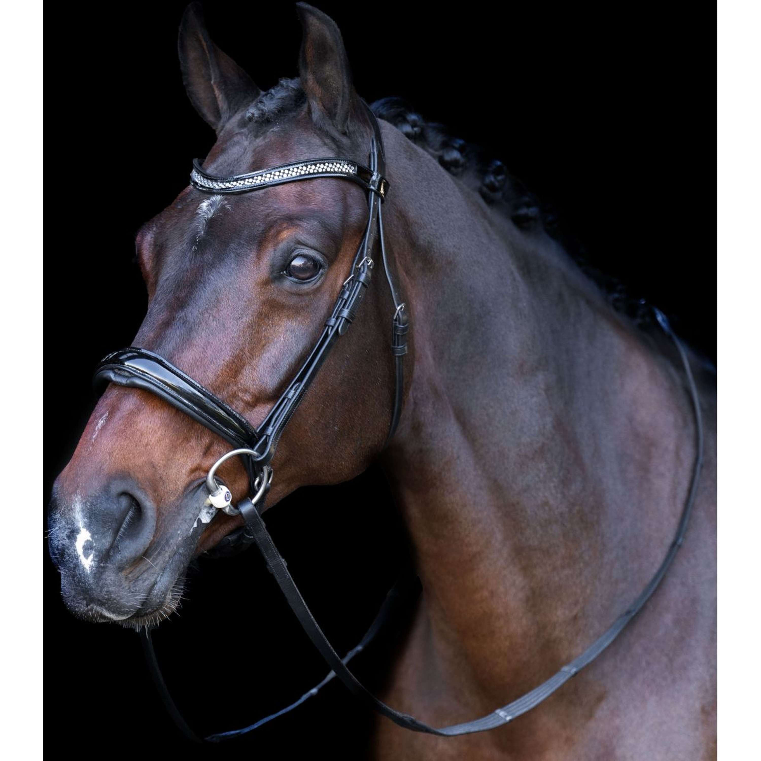 Imperial Riding Bridle IRH Black/Crystal