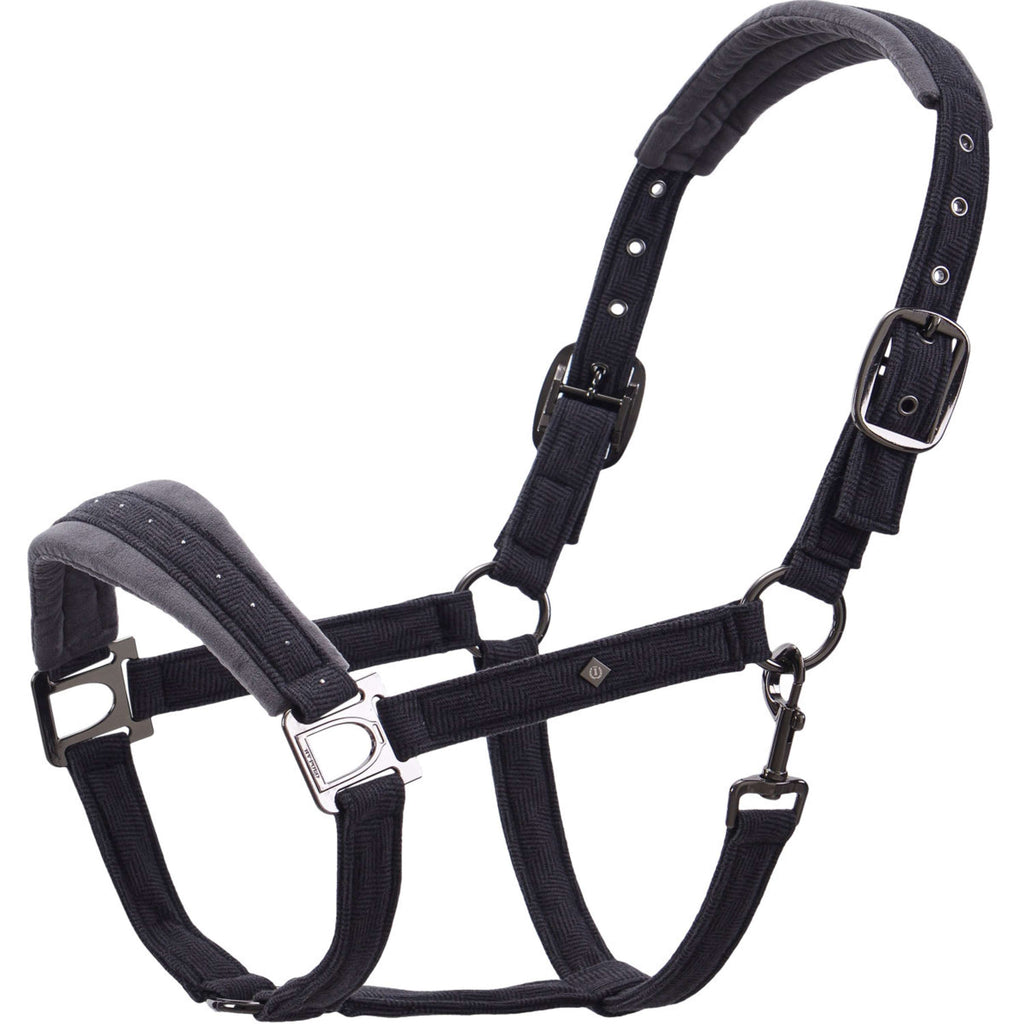 Imperial Riding Halter IRHPenny Herringbone Grey