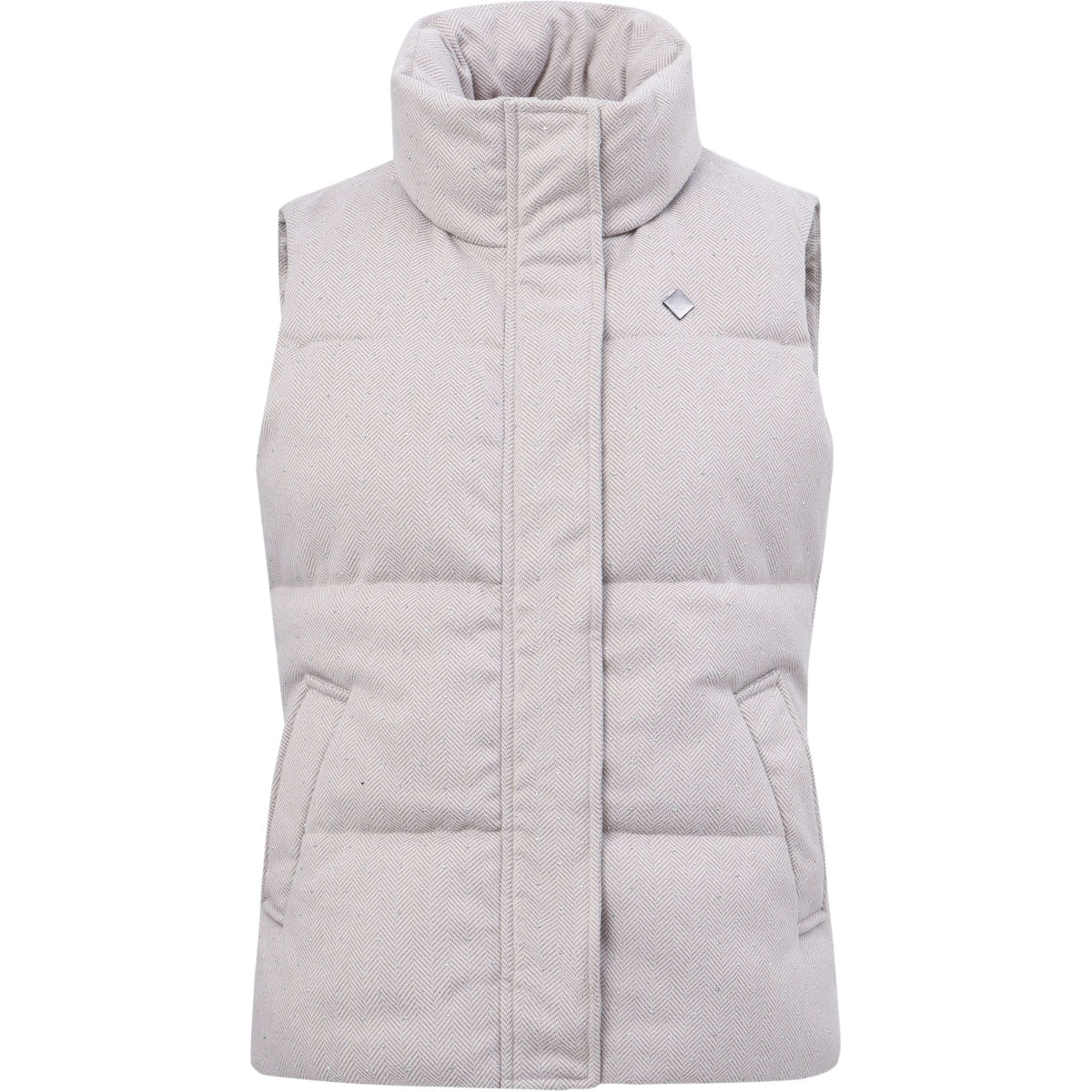 Imperial Riding Bodywarmer IRHBelle Herringbone Taupe