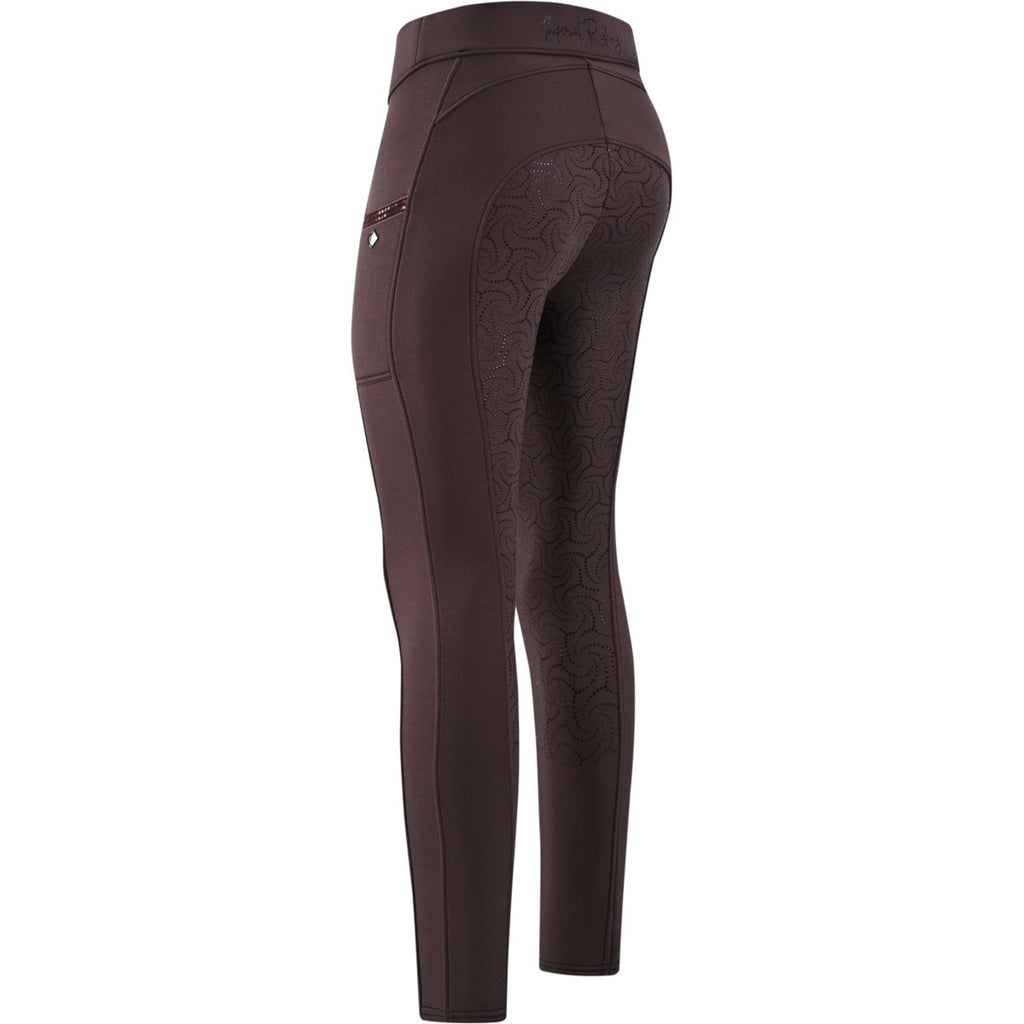 Imperial Riding Riding Legging IRHTeddy Full Grip Chocolate
