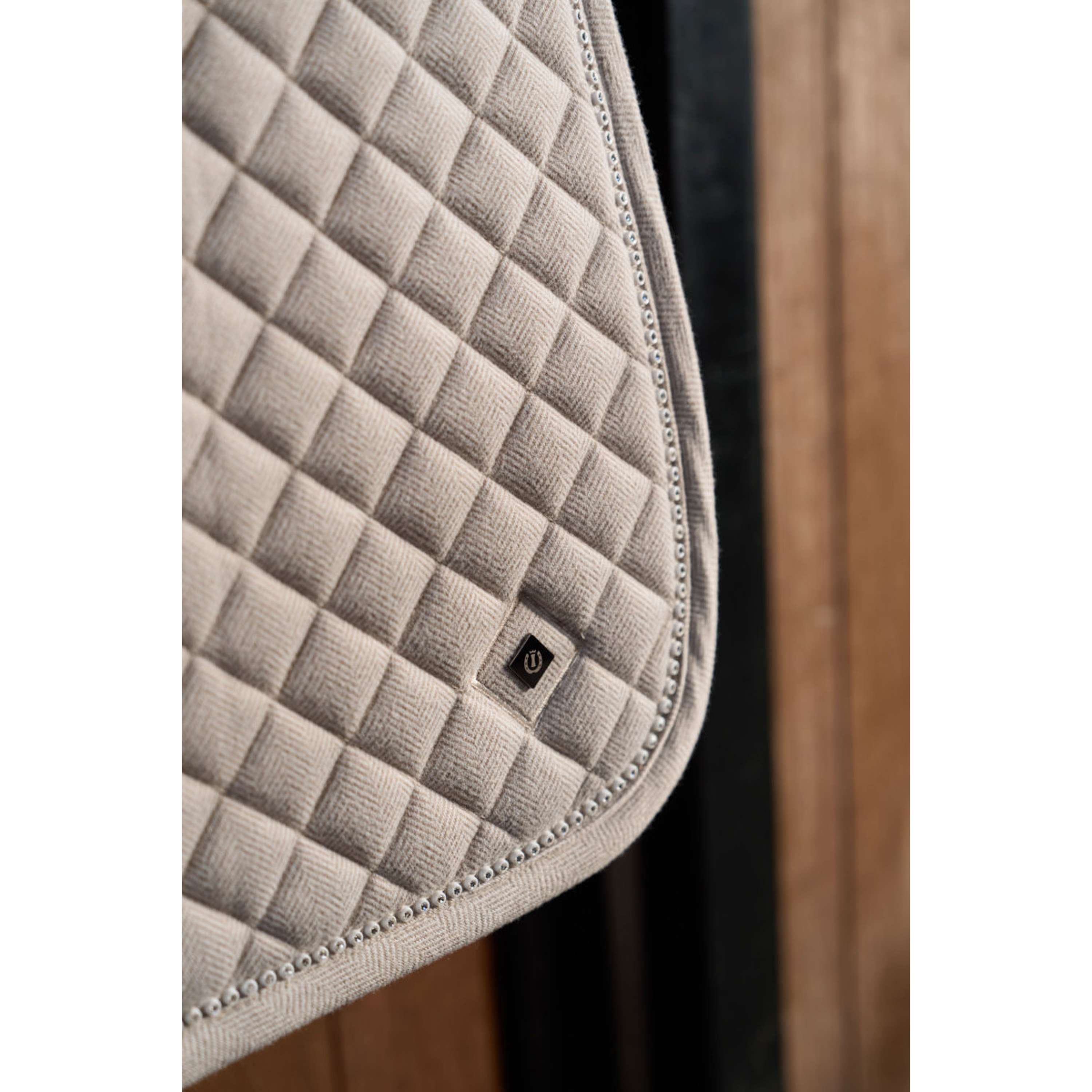Imperial Riding Saddlepad IRHPenny herringbone General Purpose Taupe