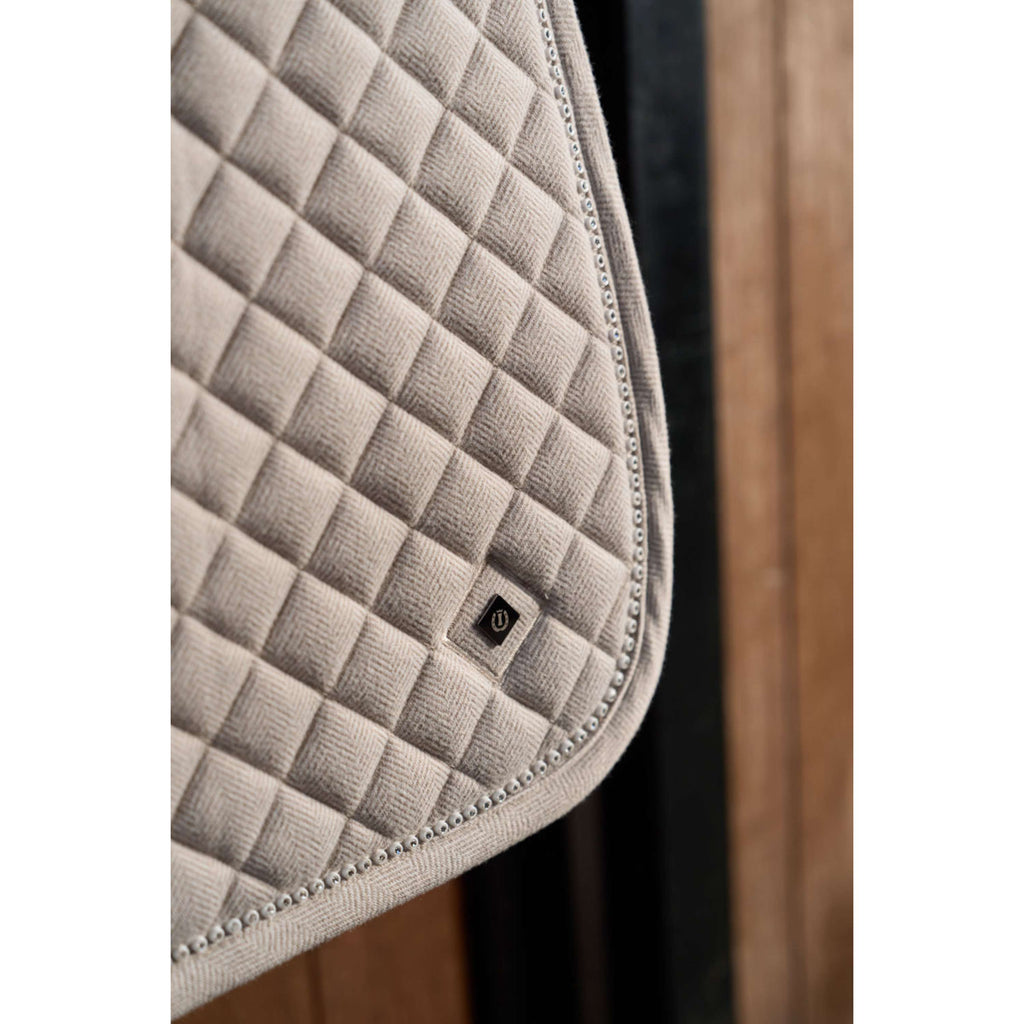 Imperial Riding Saddlepad IRHPenny herringbone General Purpose Taupe