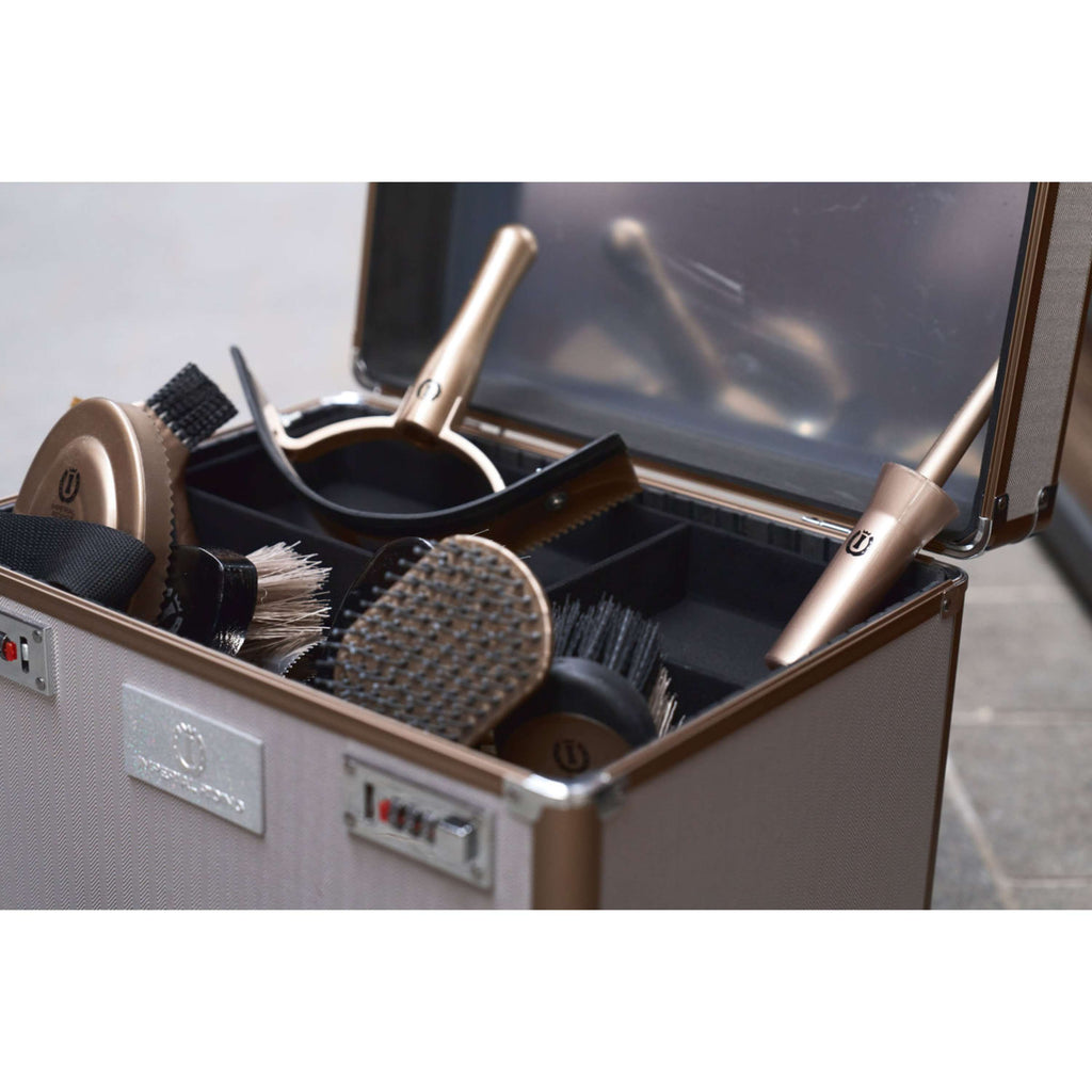 Imperial Riding Grooming Box IRHShiny Taupe