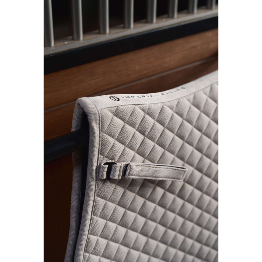 Imperial Riding Saddlepad IRHPenny herringbone General Purpose Taupe