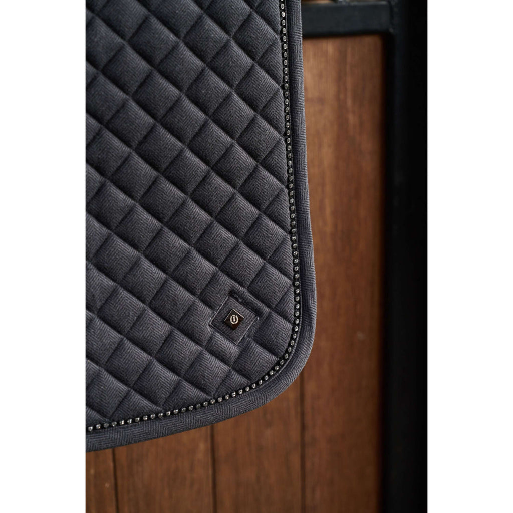 Imperial Riding Saddlepad IRHPenny herringbone General Purpose Grey