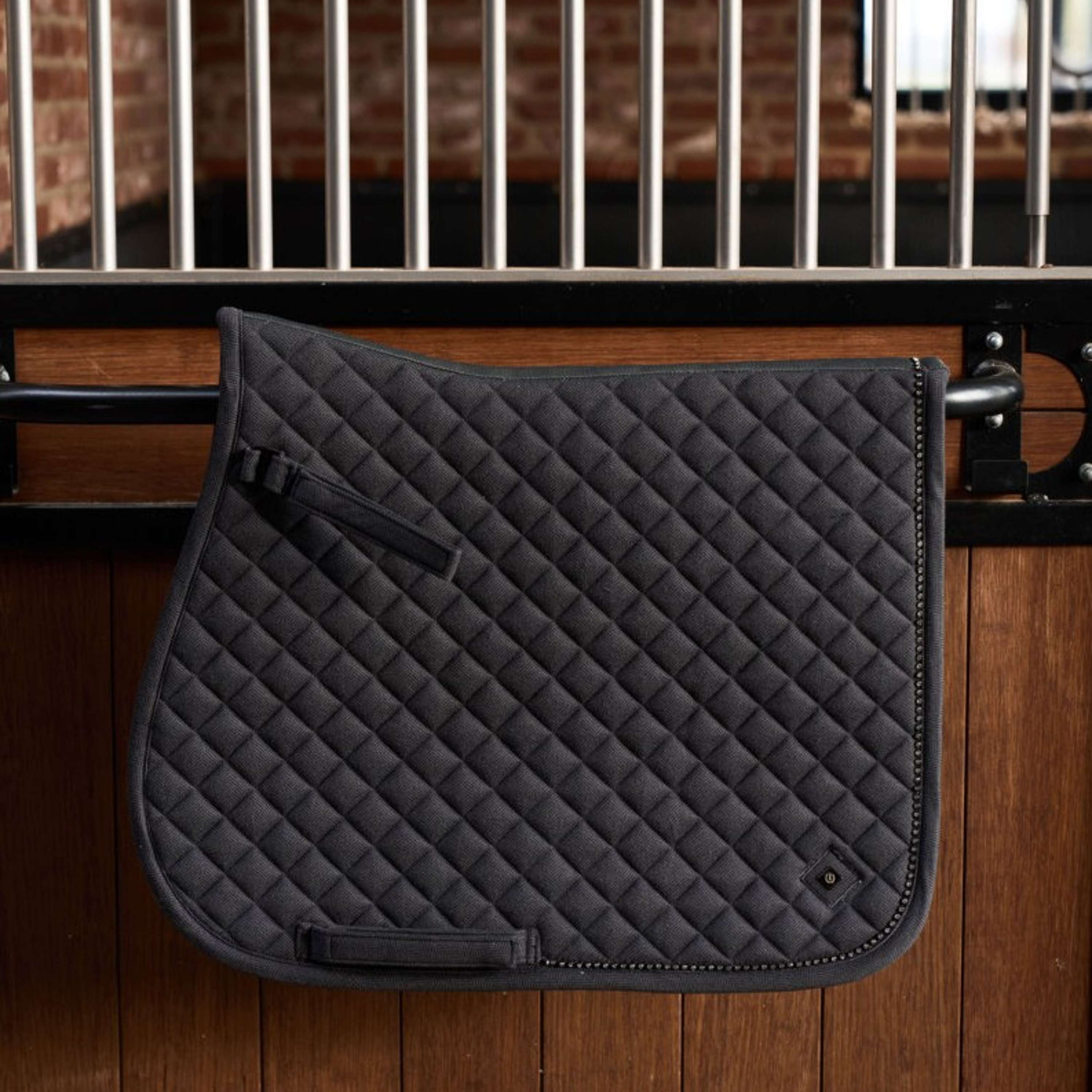 Imperial Riding Saddlepad IRHPenny herringbone General Purpose Grey