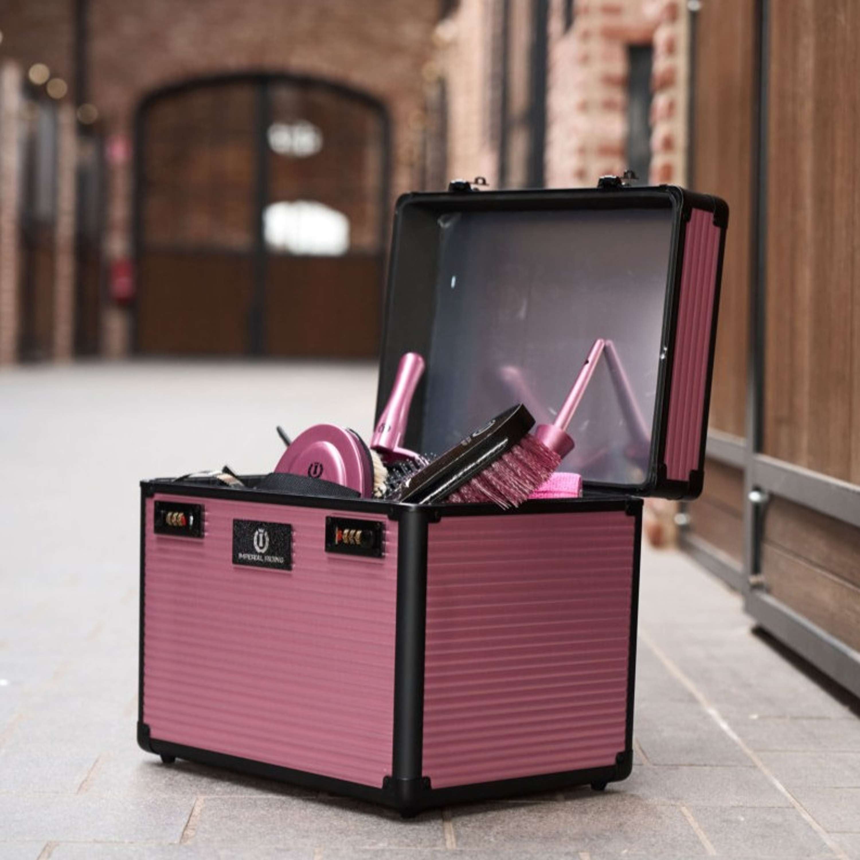 Imperial Riding Grooming Box IRHShiny Mauve