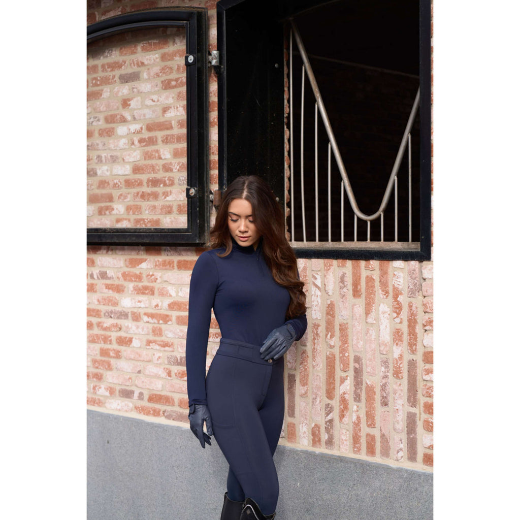 Imperial Riding Breeches IRHGlamRide Full Grip Navy