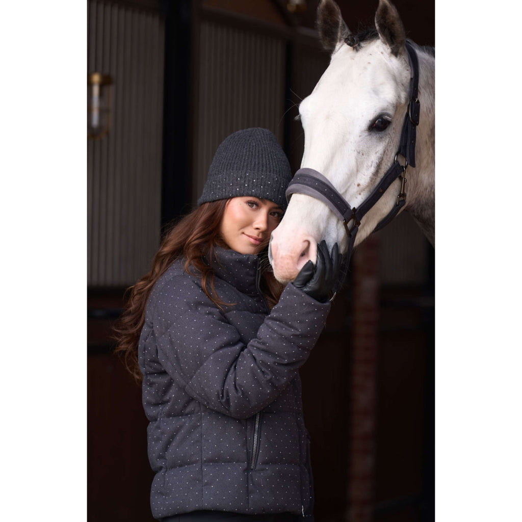 Imperial Riding Halter IRHPenny Herringbone Grey
