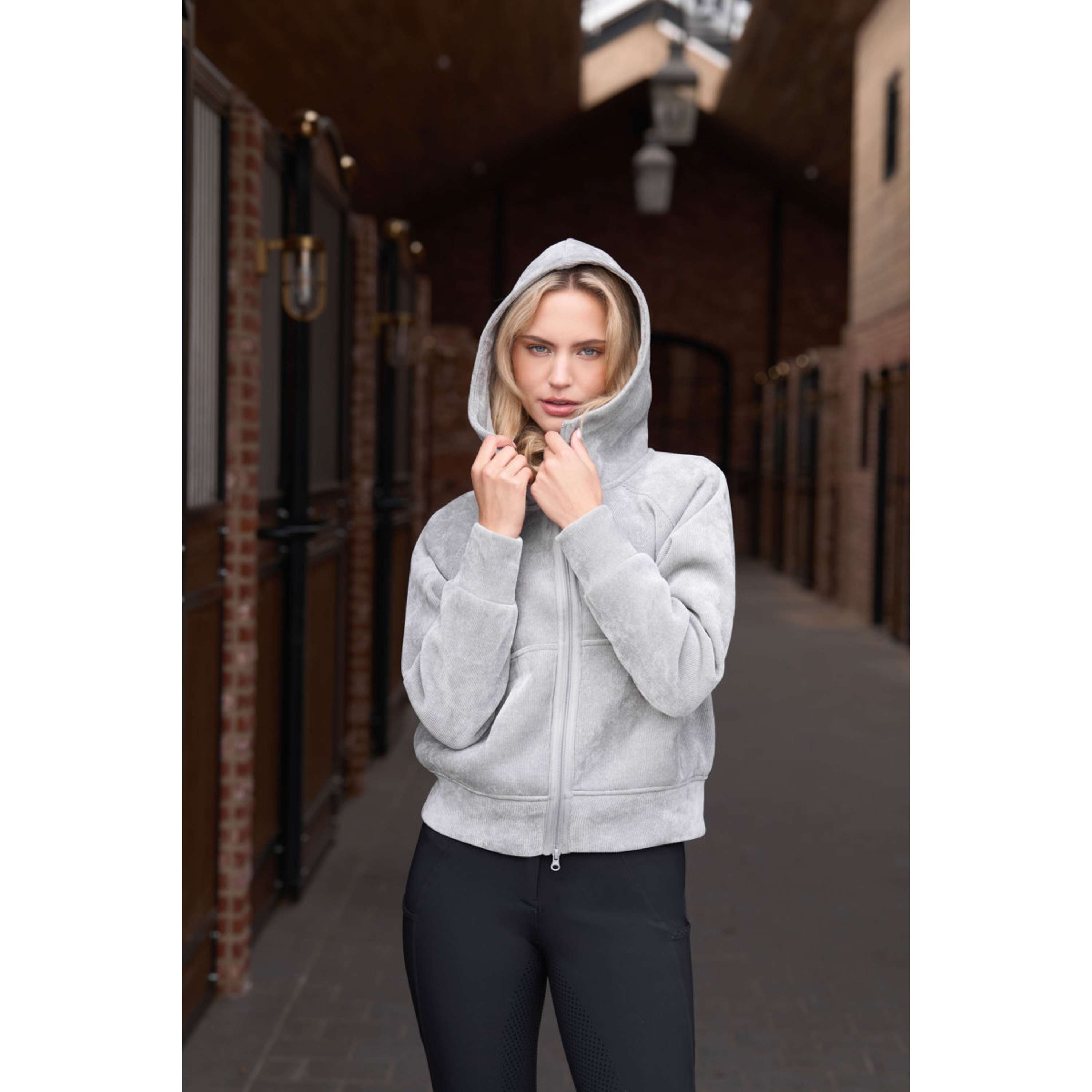 Imperial Riding Zip-Hoodie IRHGwen Grey