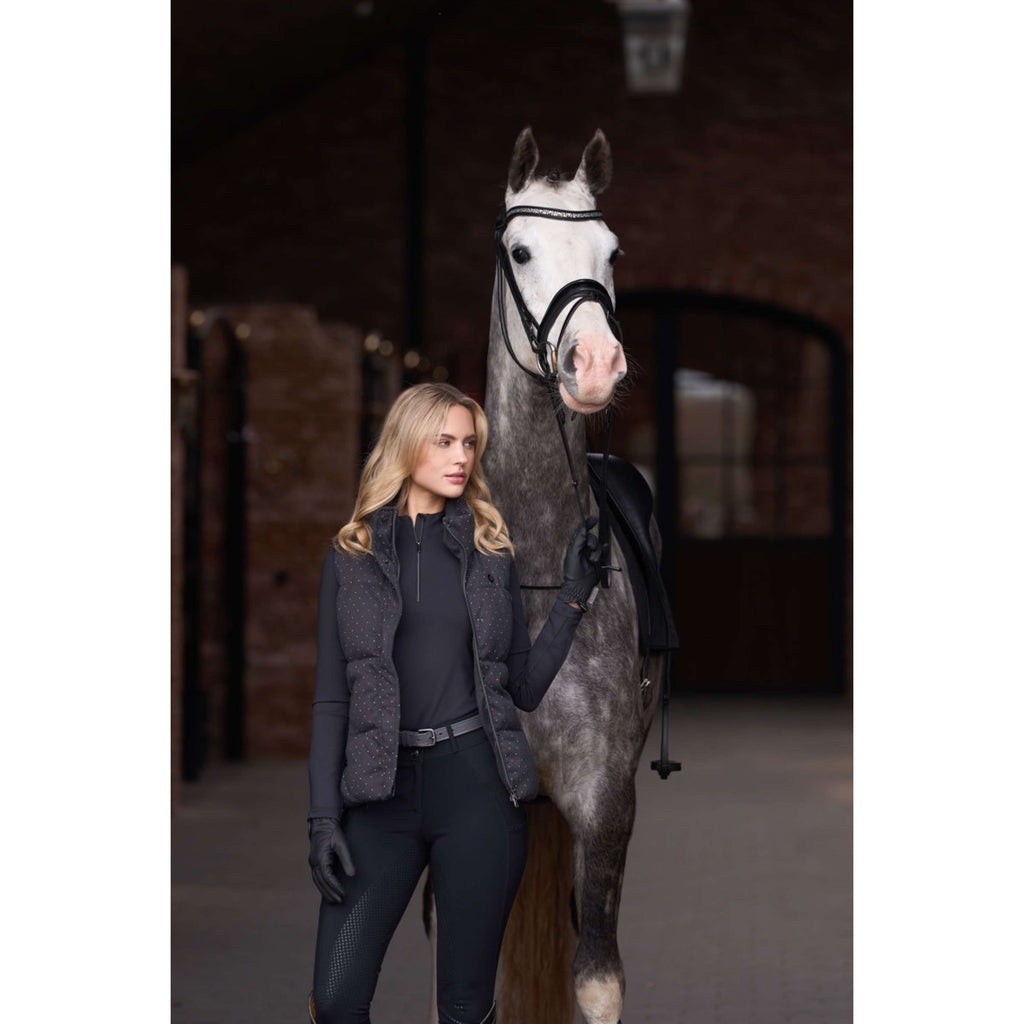 Imperial Riding Bodywarmer IRHBelle Herringbone Grey