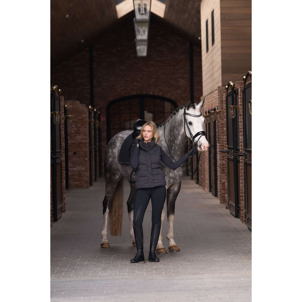 Imperial Riding Bodywarmer IRHBelle Herringbone Grey
