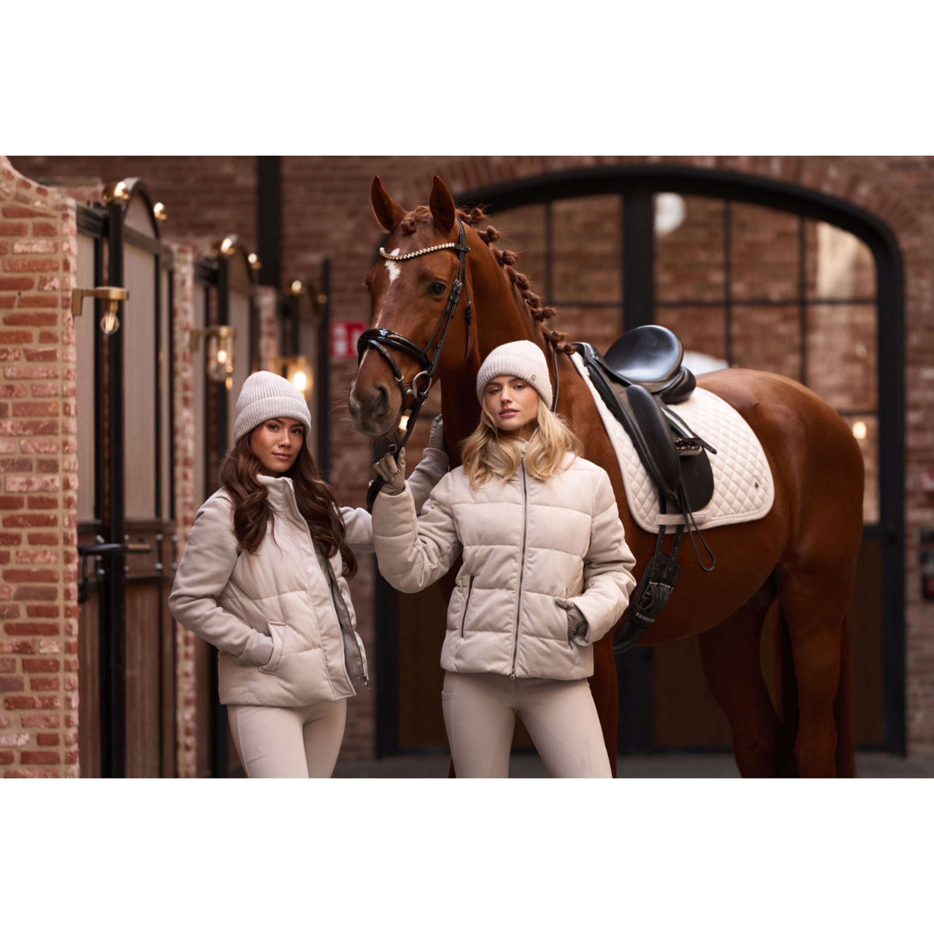 Imperial Riding Bodywarmer IRHBelle Herringbone Taupe