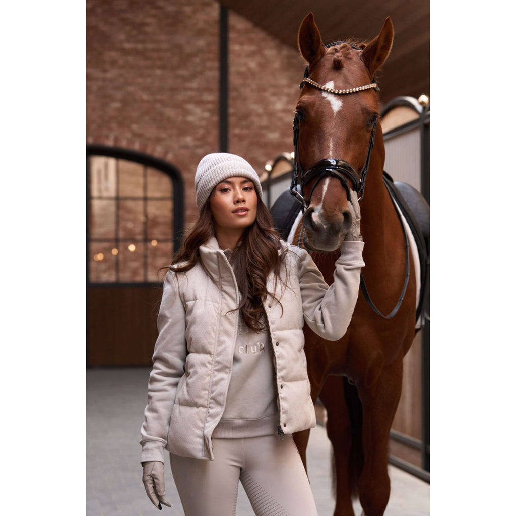 Imperial Riding Bodywarmer IRHBelle Herringbone Taupe