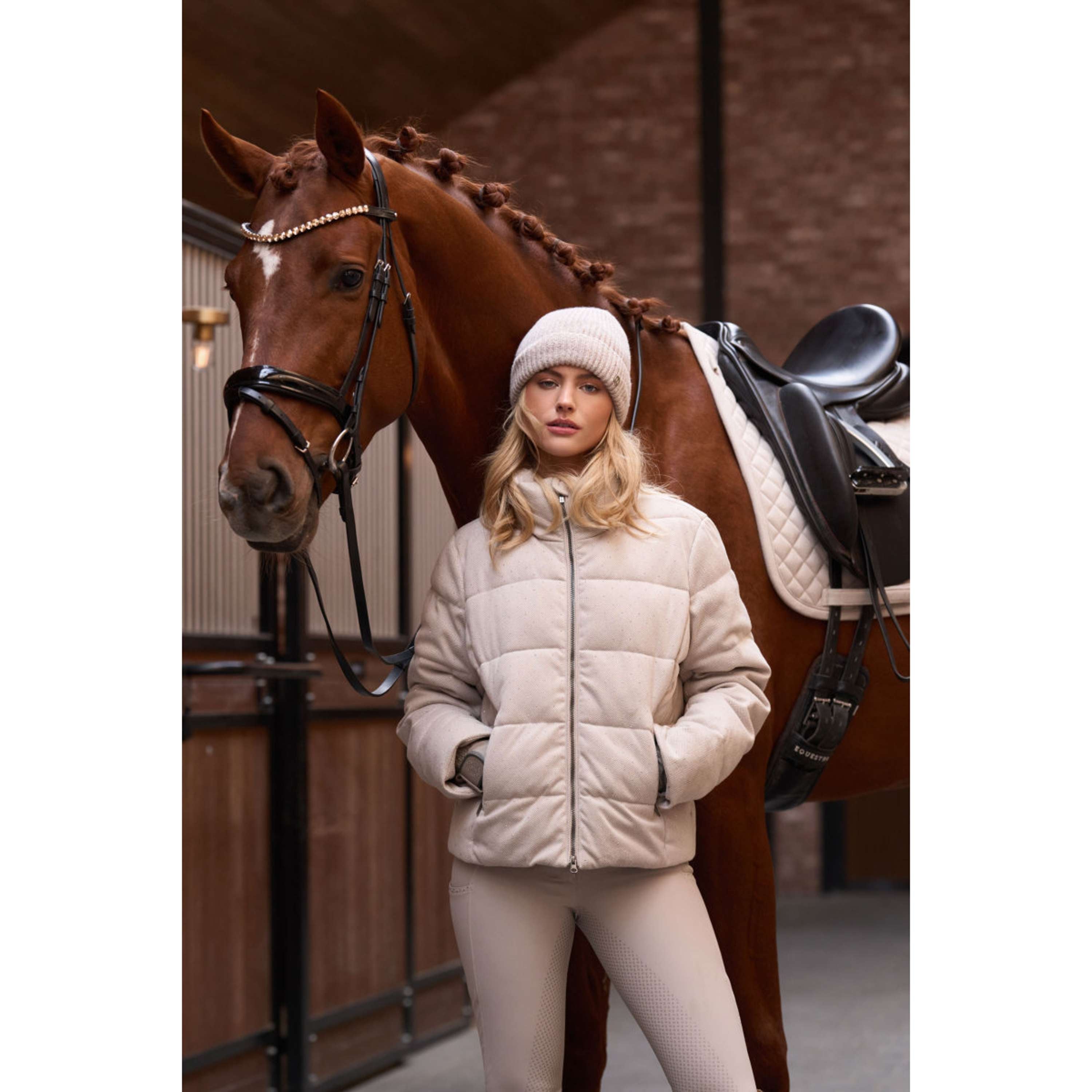 Imperial Riding Jacket IRHBelle Herringbone Taupe