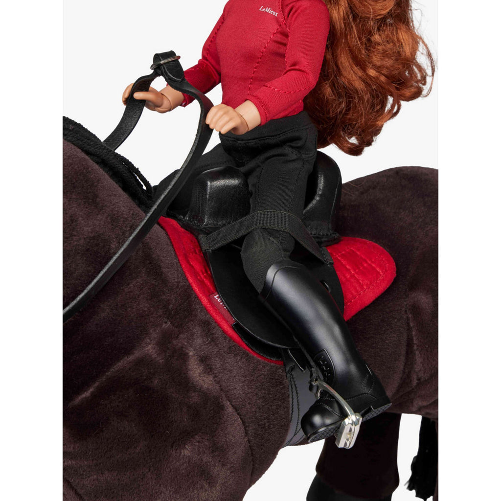 LeMieux Toy Rider Steady Saddle Black