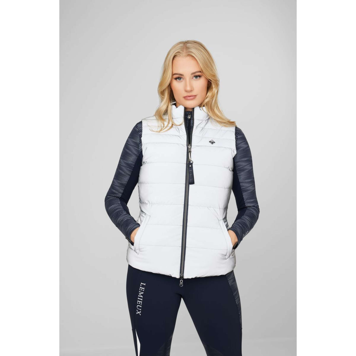 LeMieux Bodywarmer Reflective Navy