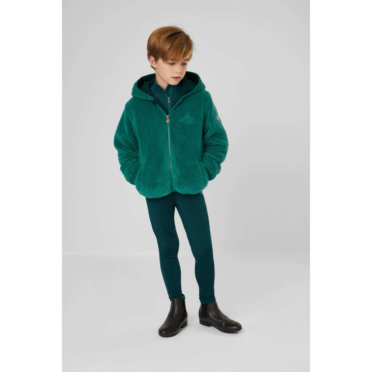 LeMieux Zip-Hoodie Mini Teagan Green