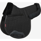 LeMieux Saddlepad Merino+ Half Lined GP Black