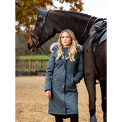 LeMieux Long Coat Anya Petrol