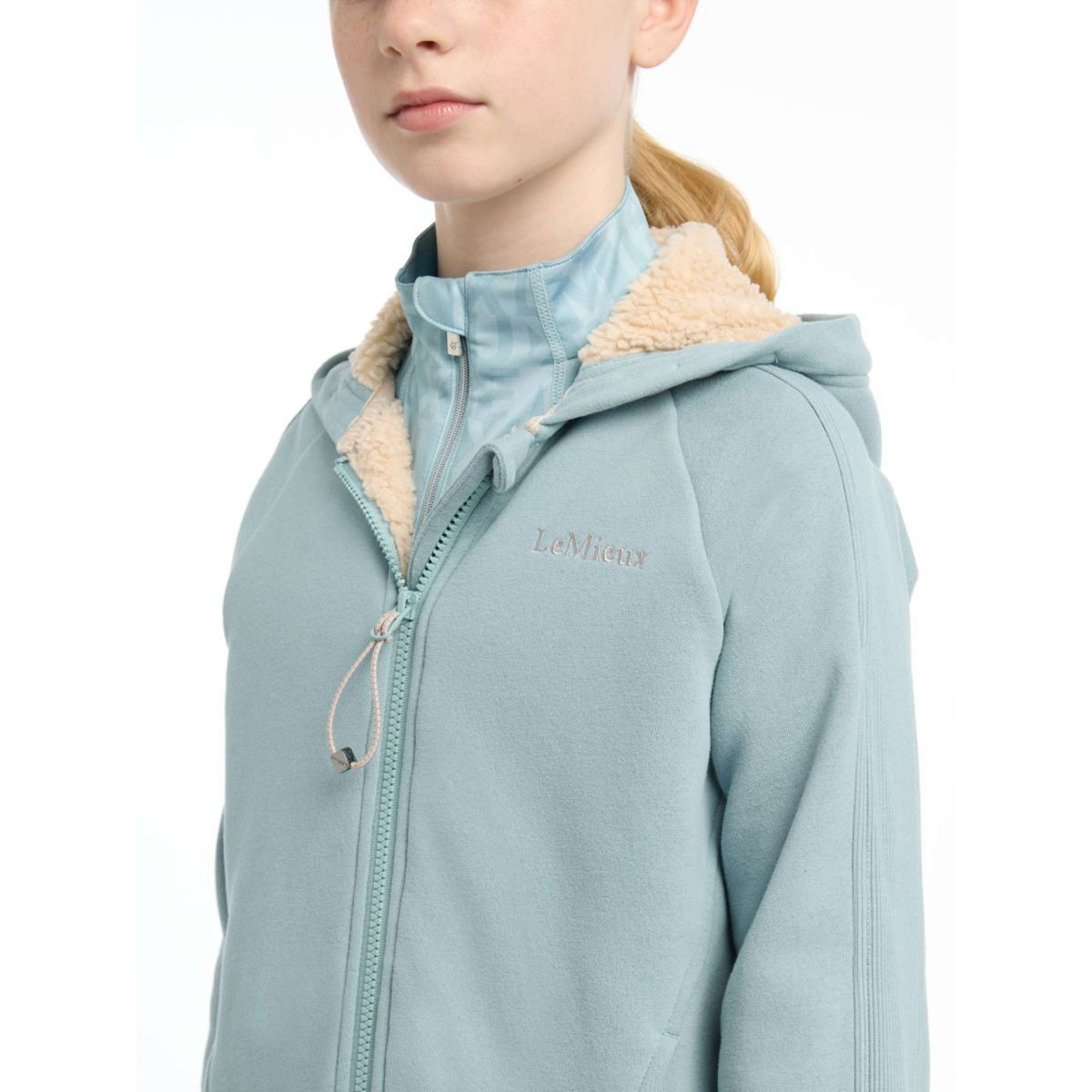 LeMieux Zip-Hoodie Young Rider Hollie Glacier