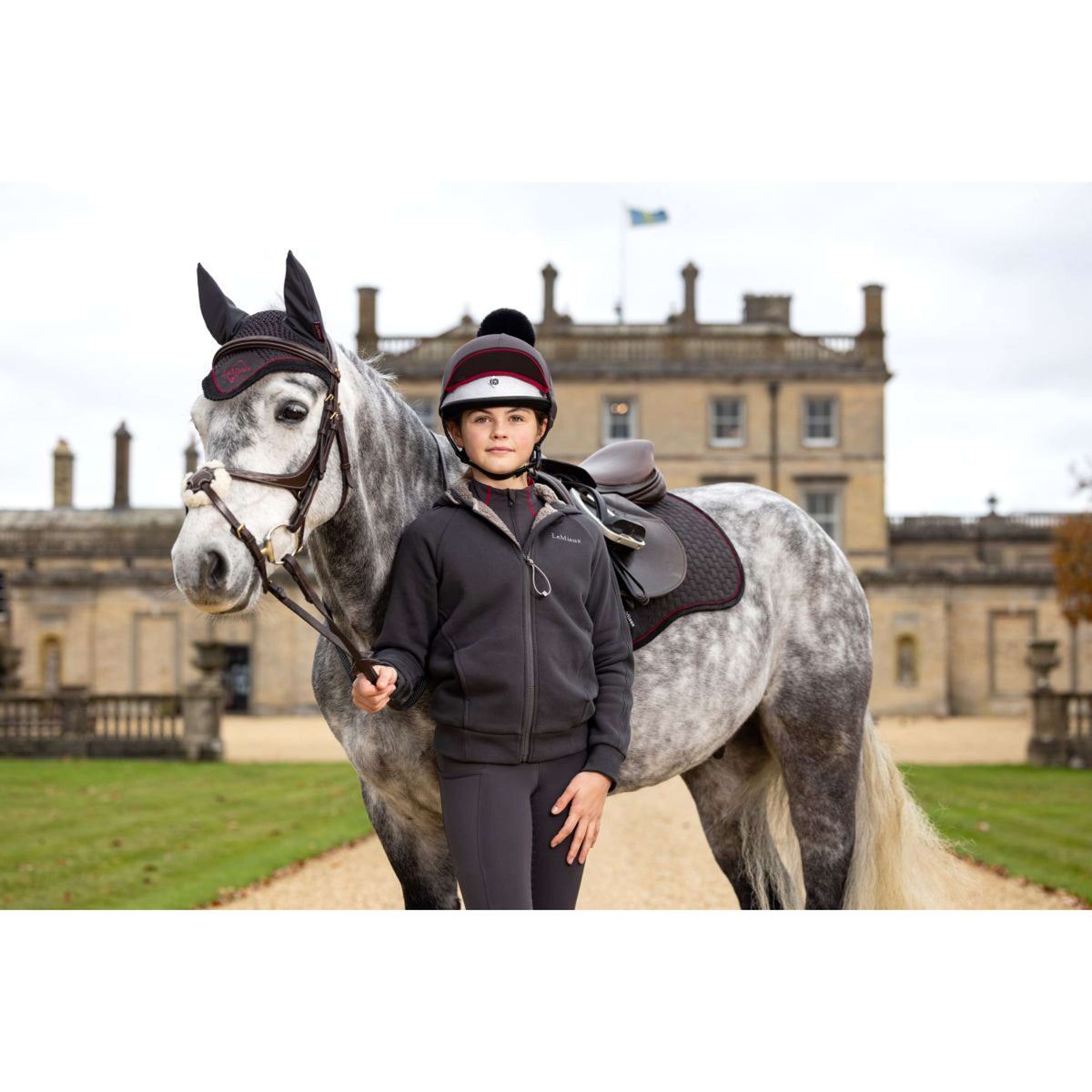 LeMieux Zip-Hoodie Young Rider Hollie Cinder