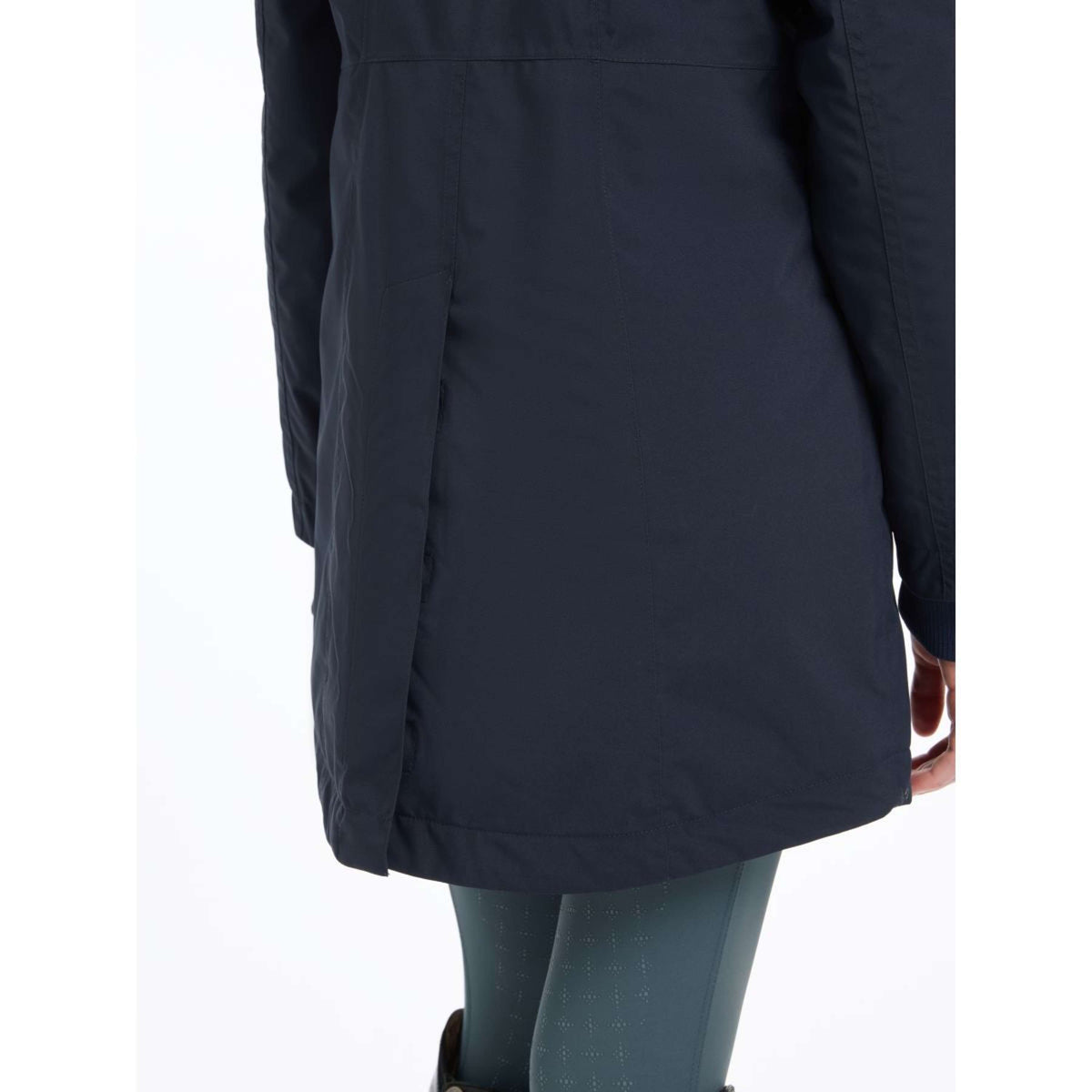 LeMieux Rain Coat Young Rider Skye Navy