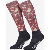 LeMieux Socks Footsie Dogs Ember