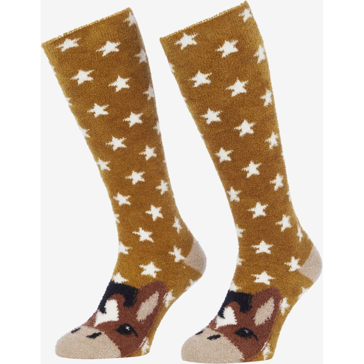 LeMieux Socks Fluffy Yellow