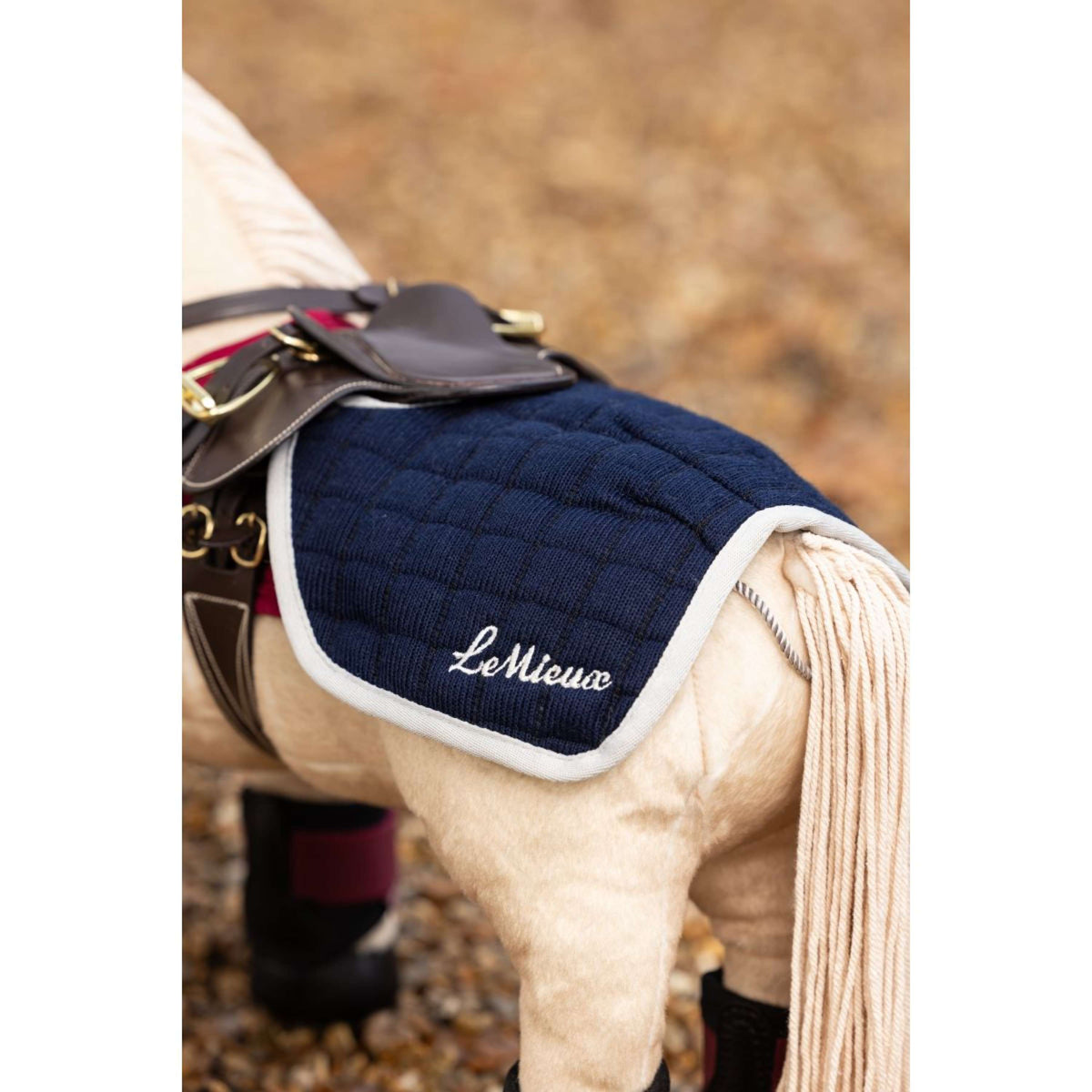 LeMieux Toy Pony Exercise Rug Navy