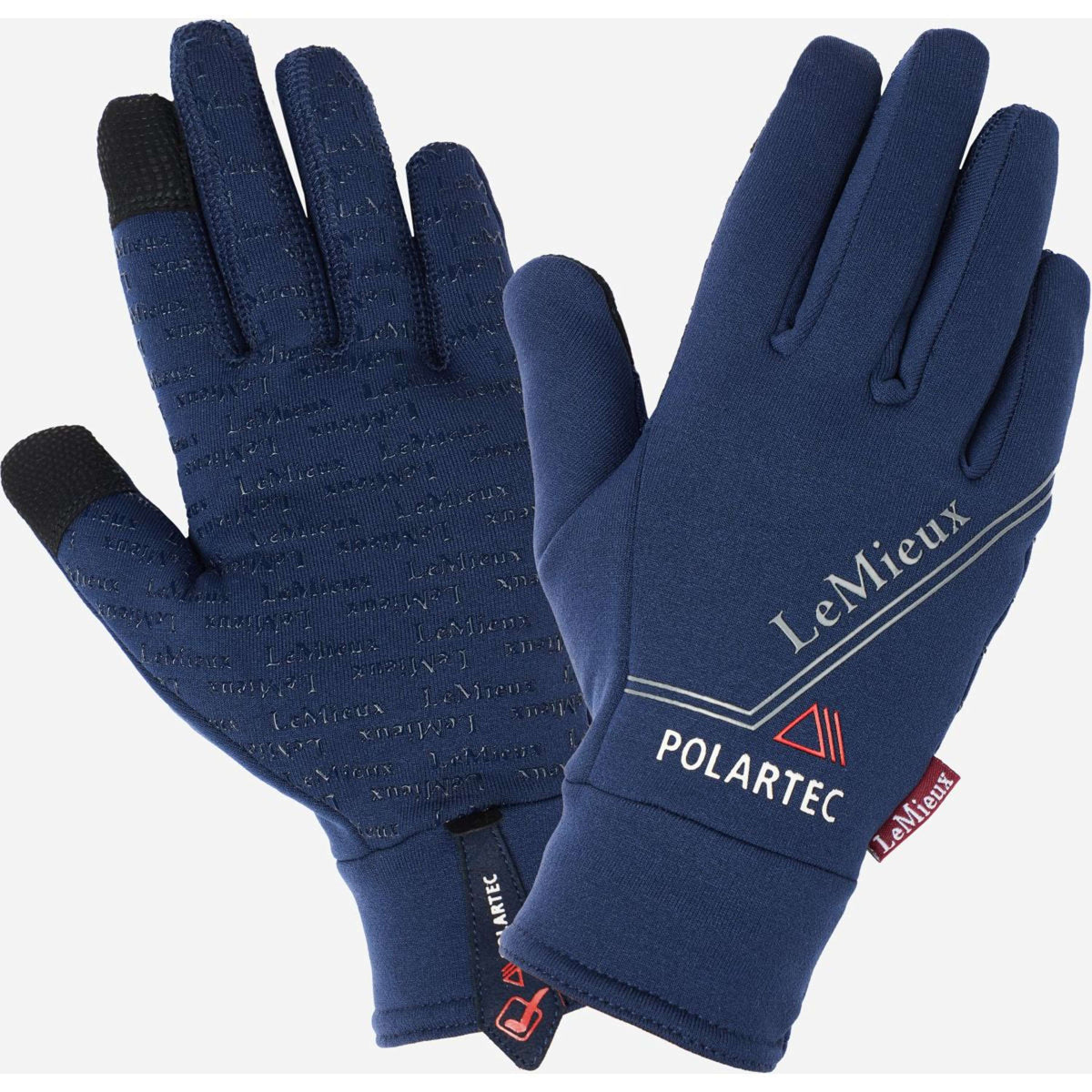 LeMieux Riding Gloves Polartec Navy