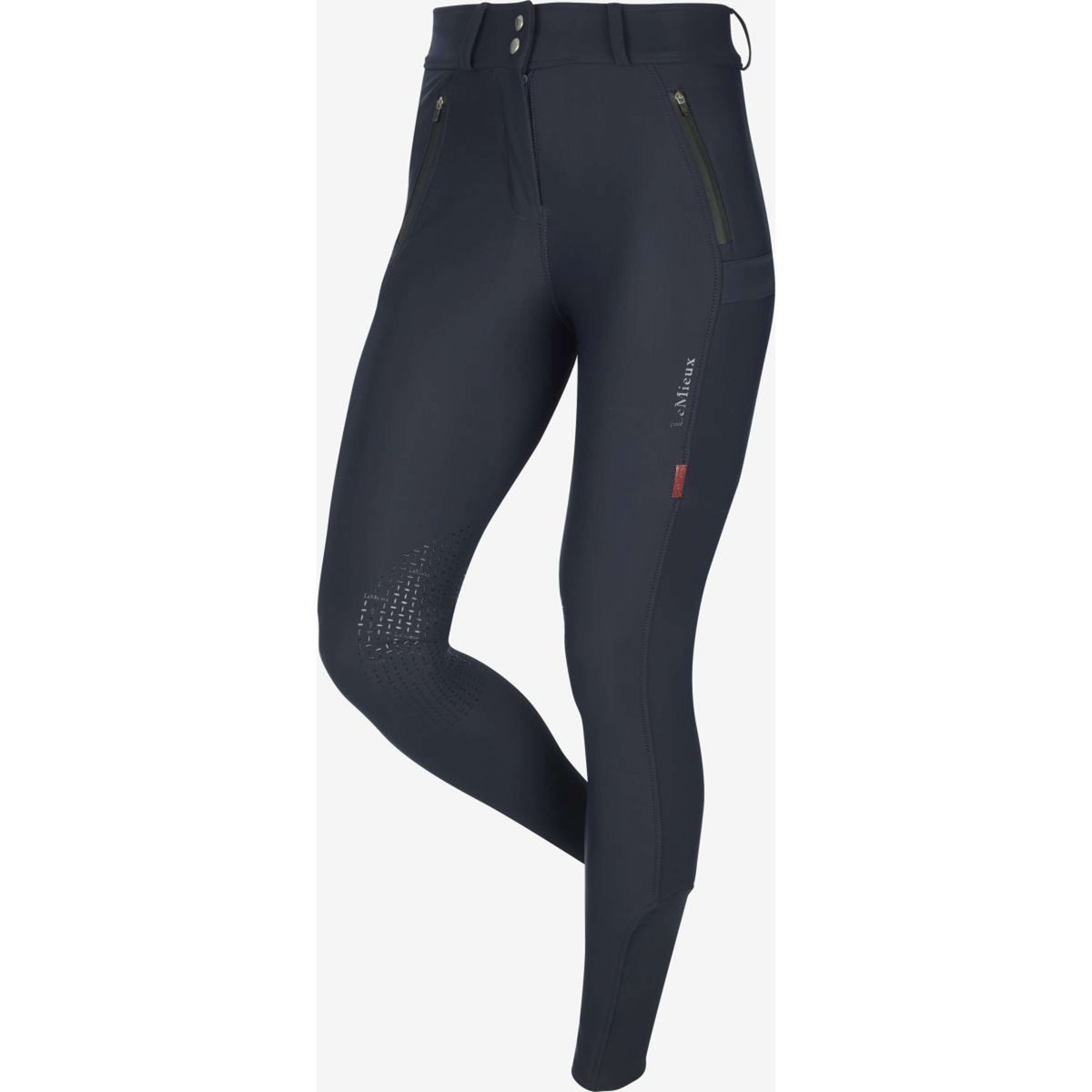 LeMieux Breeches Drytex Knee Grip Navy