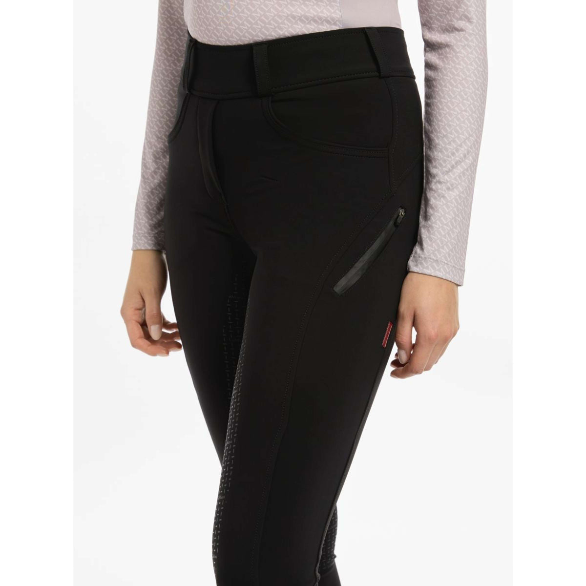 LeMieux Winter Riding Legging Amy Black