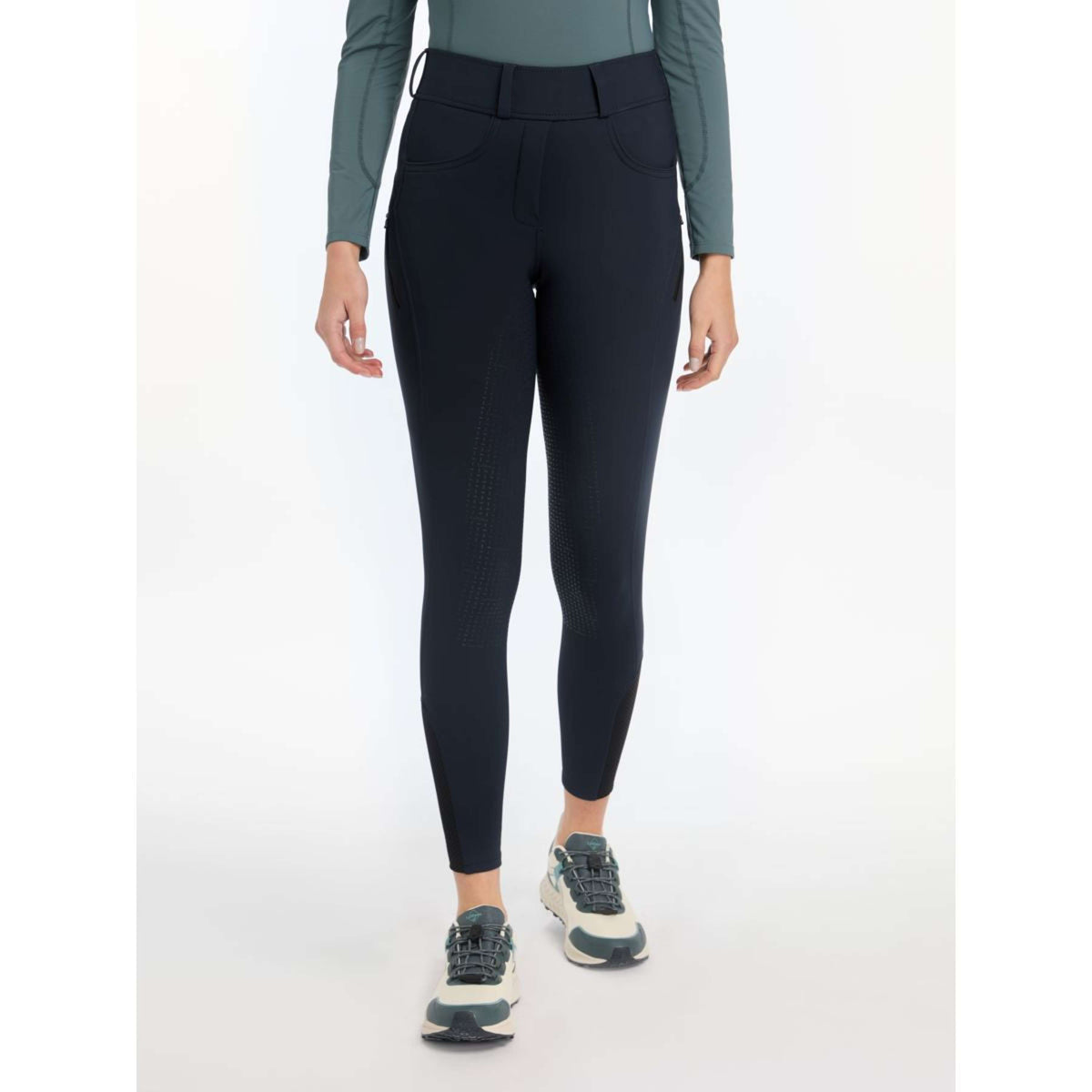 LeMieux Winter Riding Legging Amy Navy