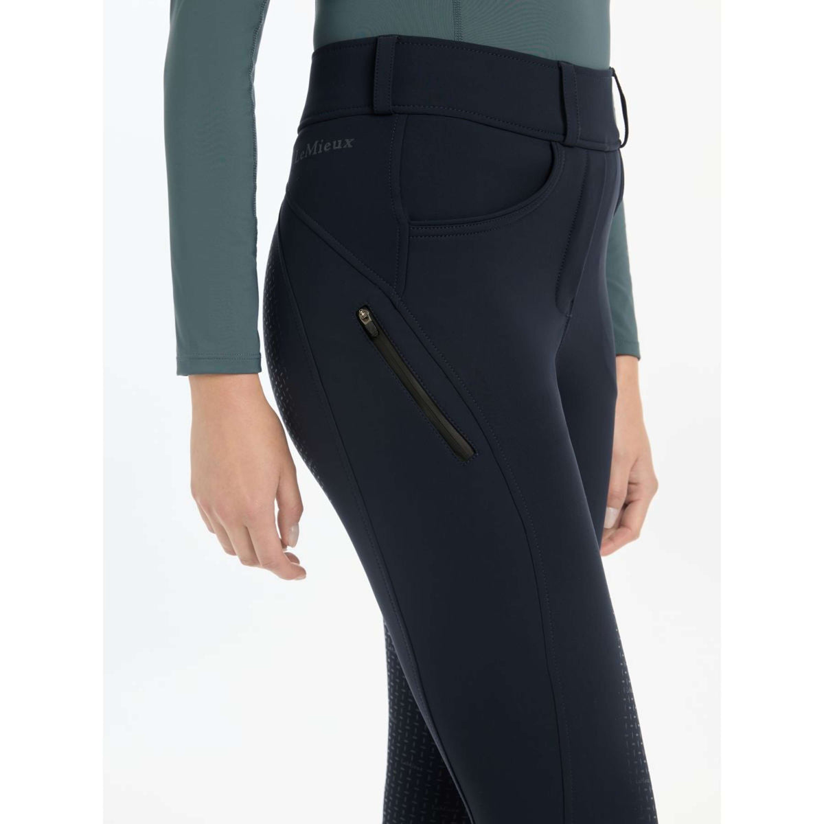 LeMieux Winter Riding Legging Amy Navy