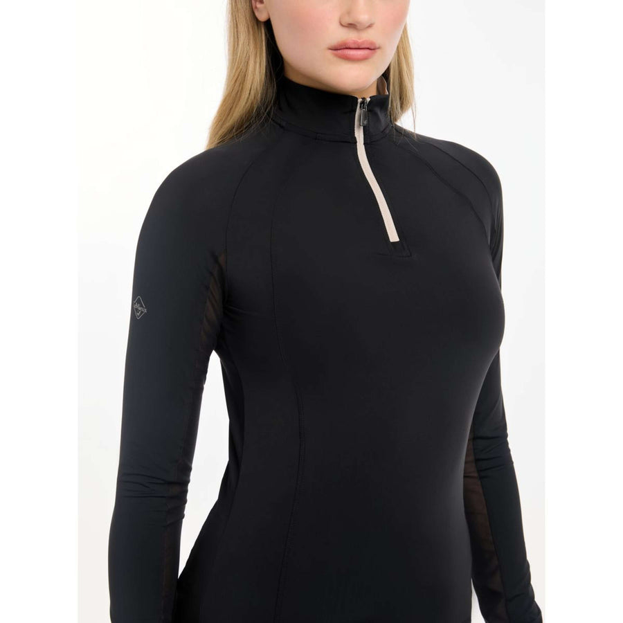 LeMieux Shirt Halle Sunstopper Black