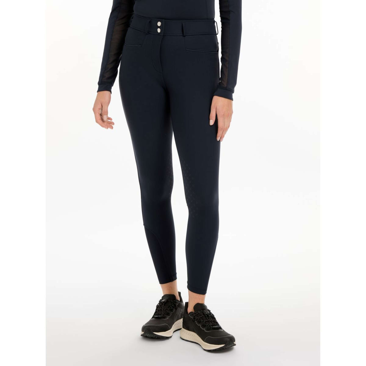 LeMieux Breeches Isabelle Knee Grip Navy