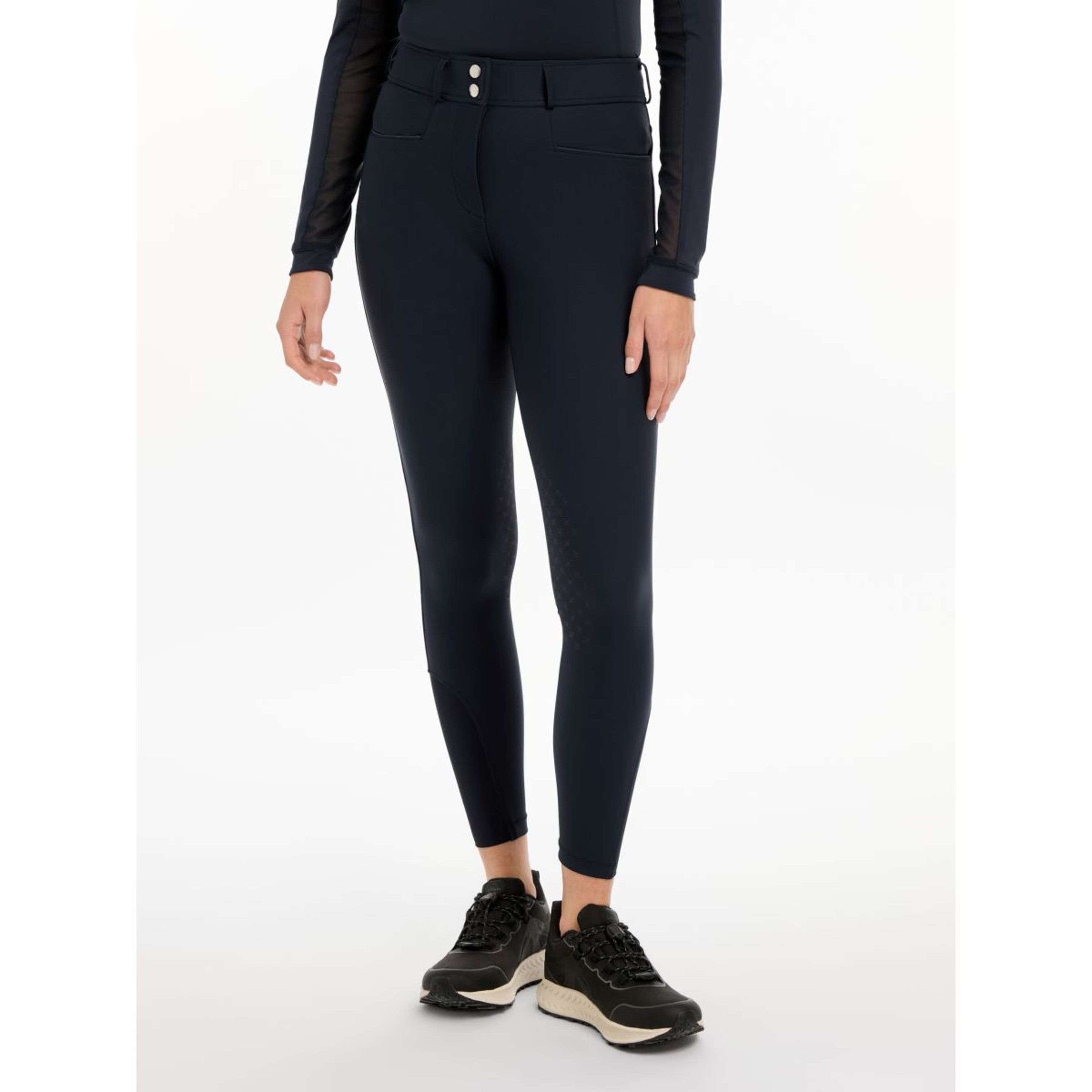 LeMieux Breeches Isabelle Knee Grip Navy