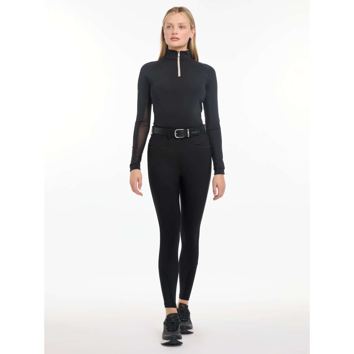 LeMieux Breeches Isabelle Knee Grip Black