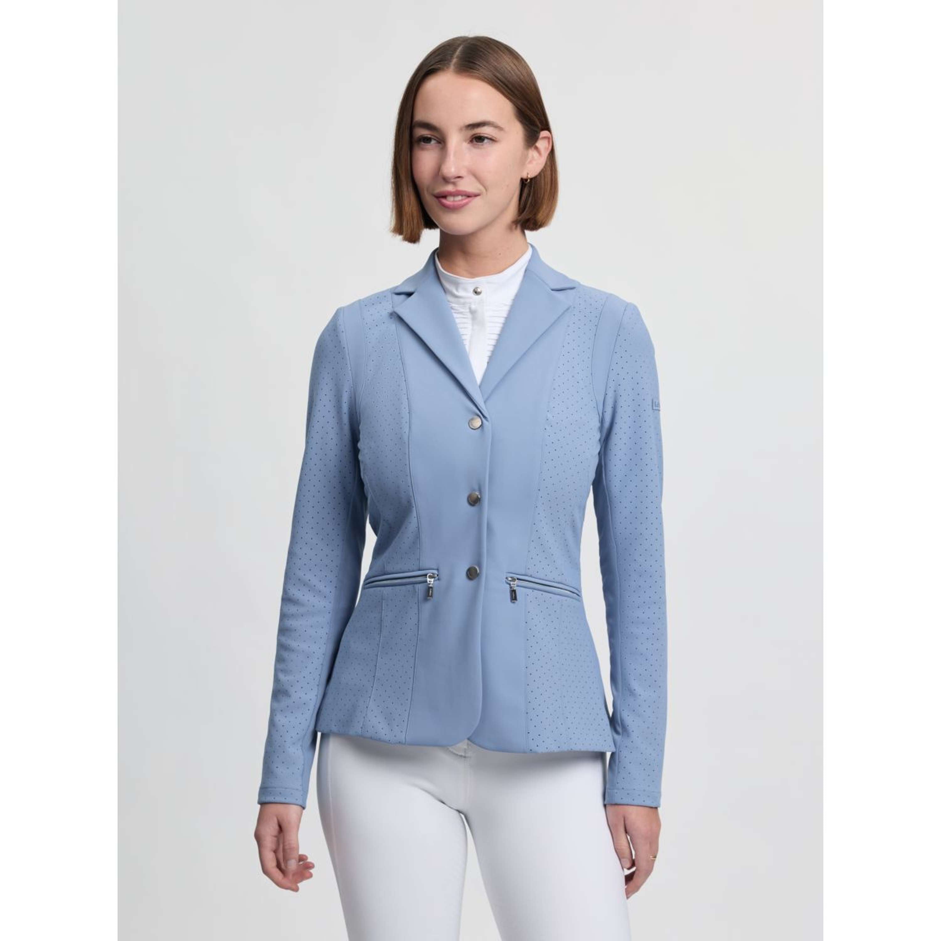 LeMieux Competition Jacket Jessica Mesh Powder Blue