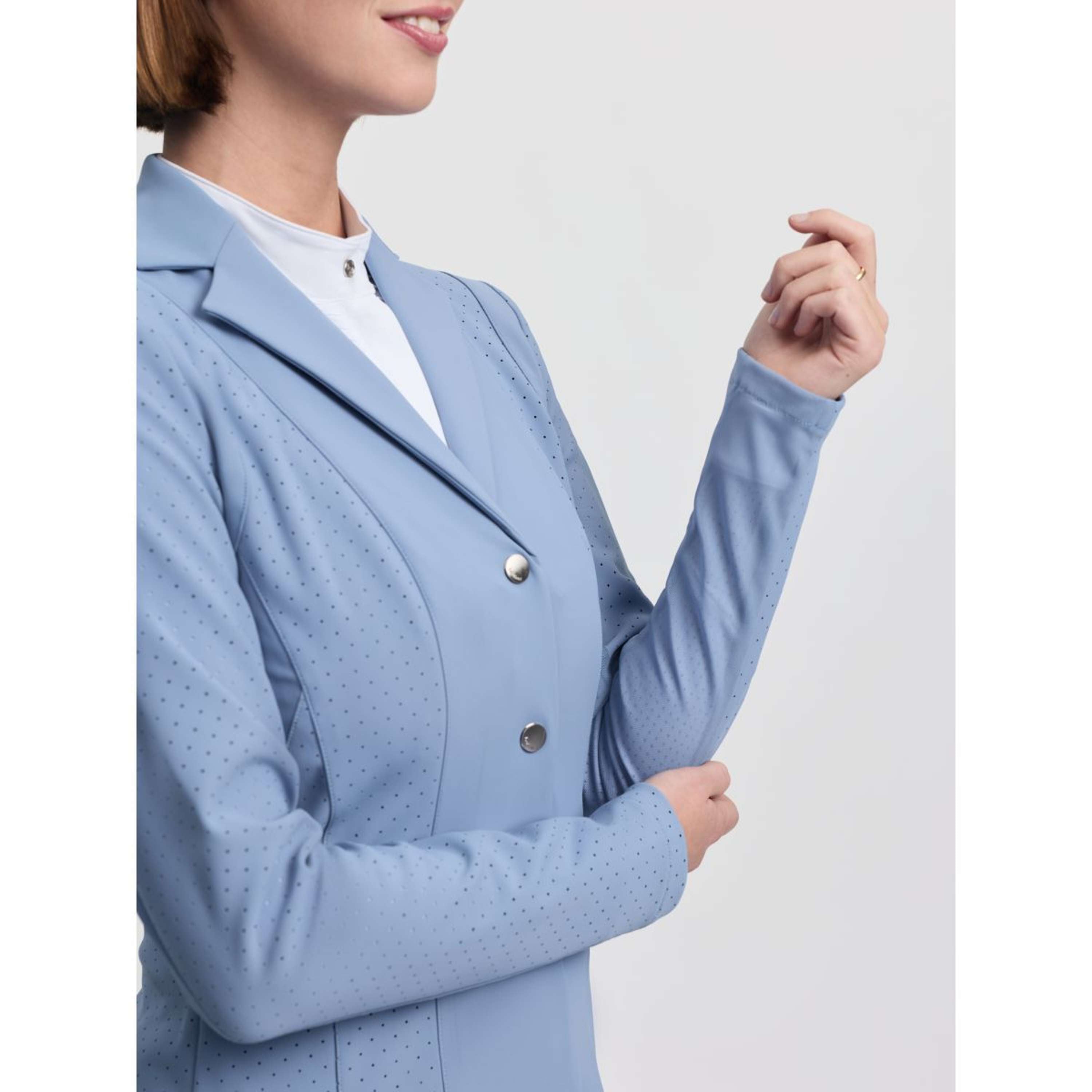 LeMieux Competition Jacket Jessica Mesh Powder Blue