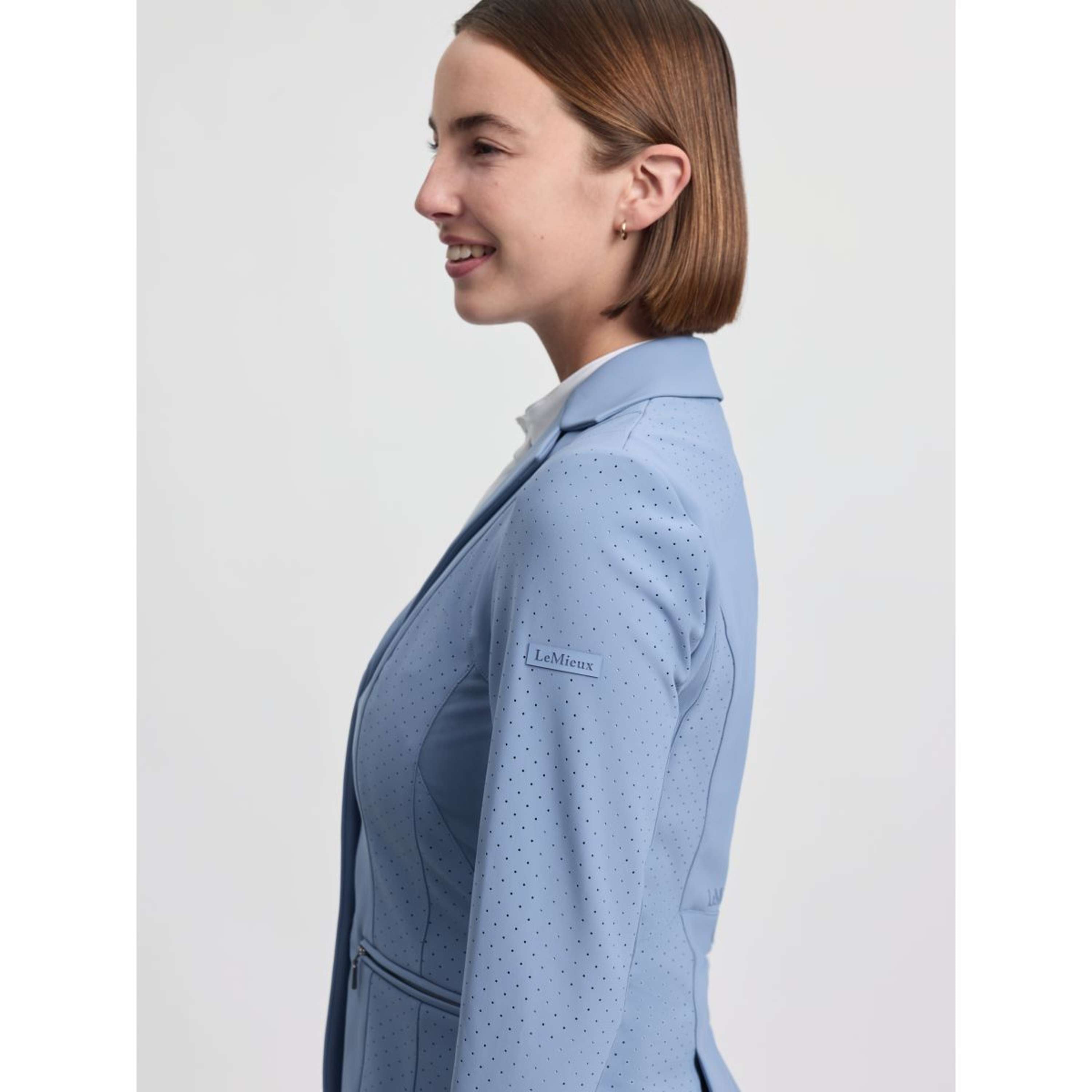 LeMieux Competition Jacket Jessica Mesh Powder Blue