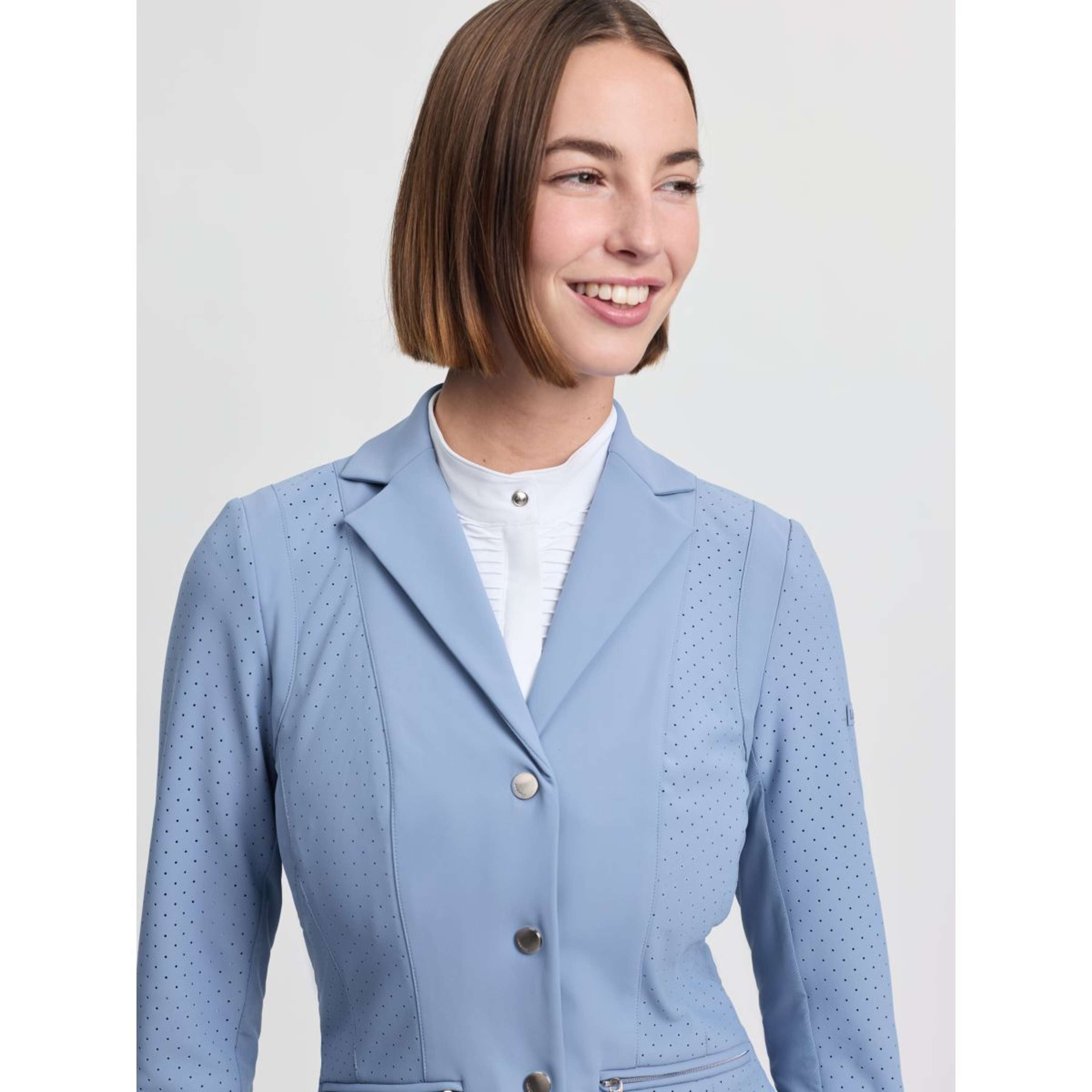 LeMieux Competition Jacket Jessica Mesh Powder Blue