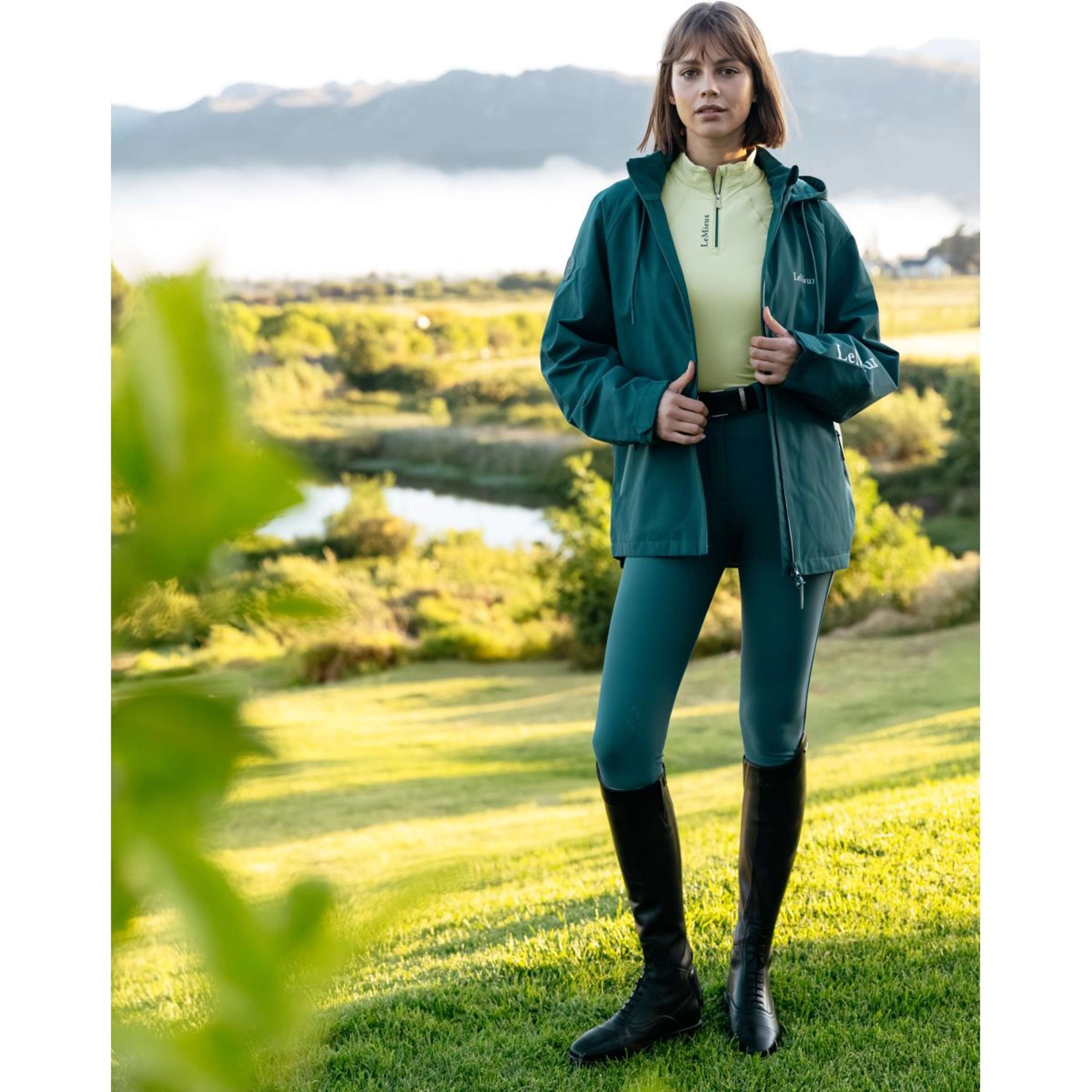 LeMieux Jacket Indra Waterproof Jungle