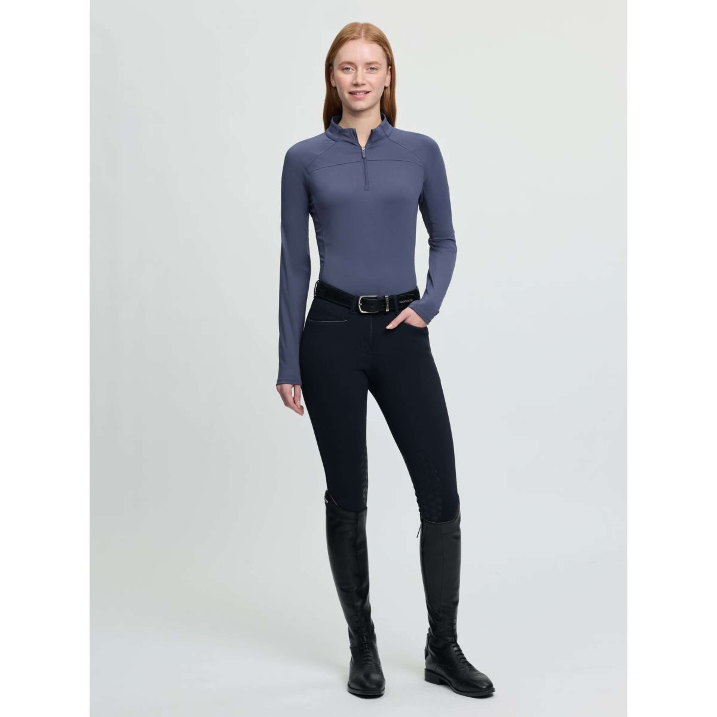 LeMieux Base Layer Airflow Long Sleeves Shadow