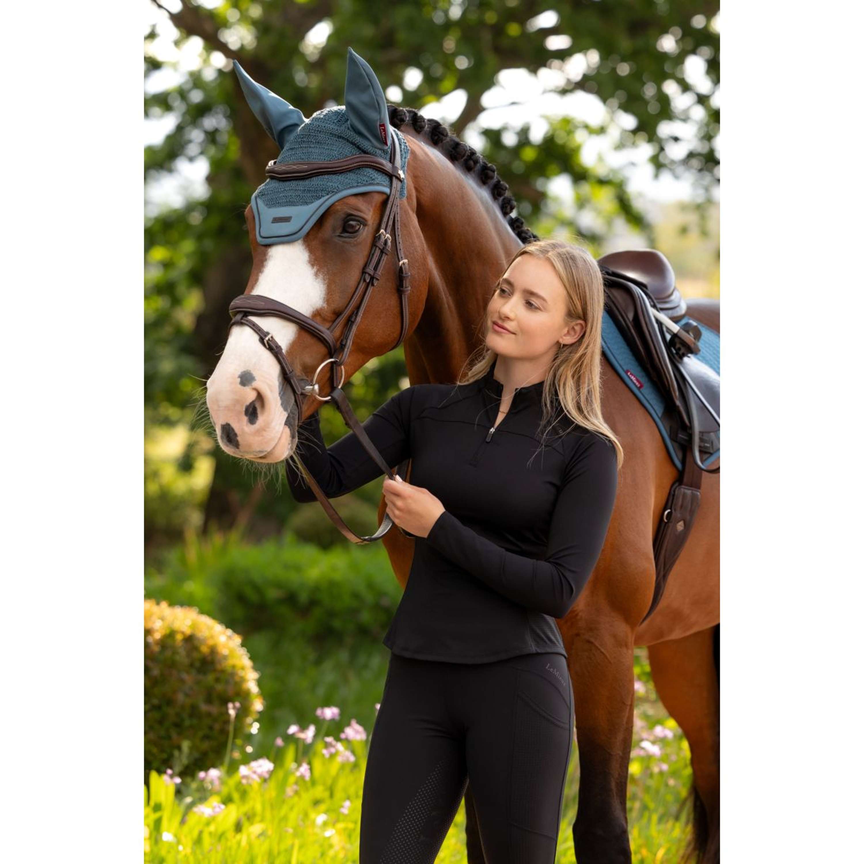 LeMieux Base Layer Airflow Long Sleeves Black