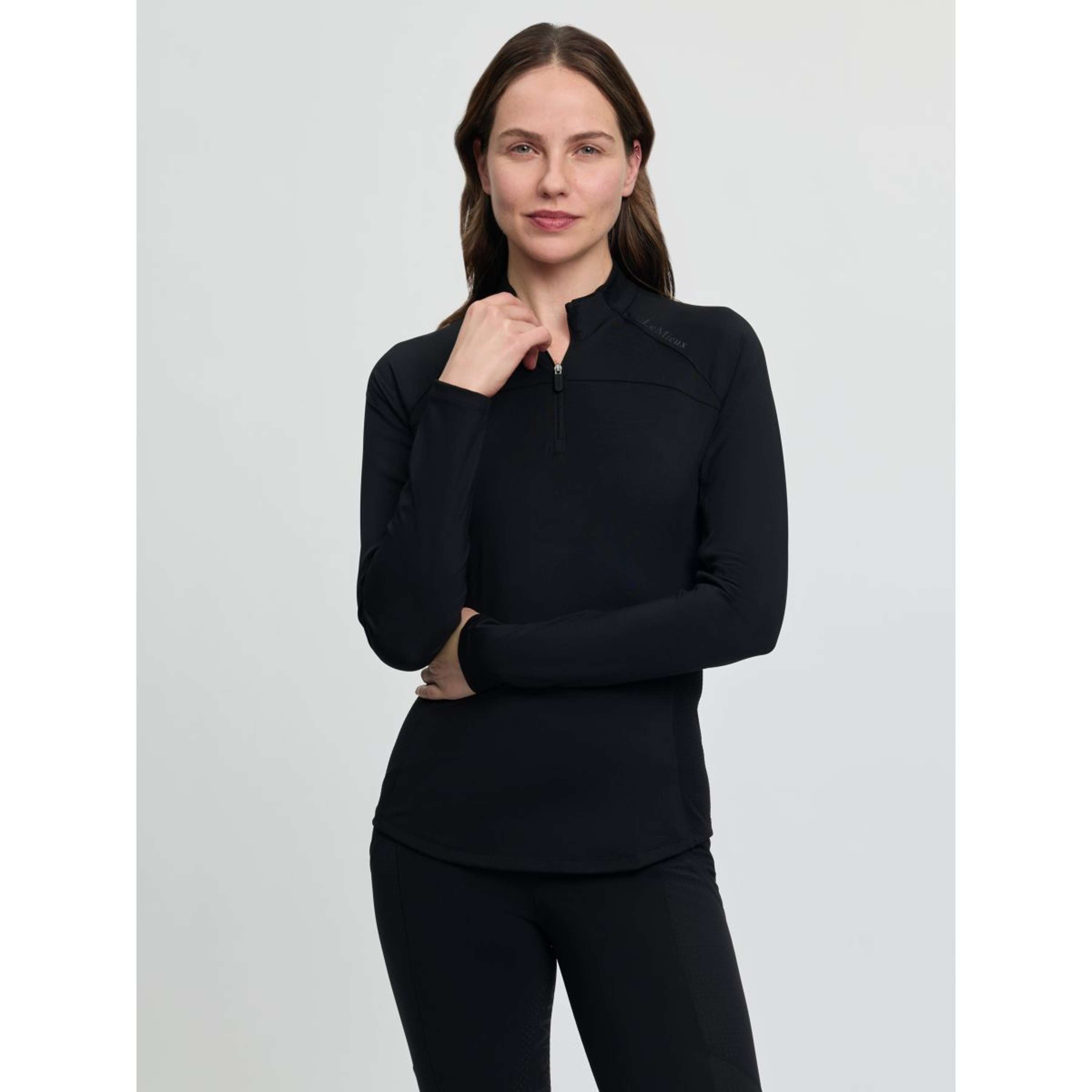 LeMieux Base Layer Airflow Long Sleeves Black
