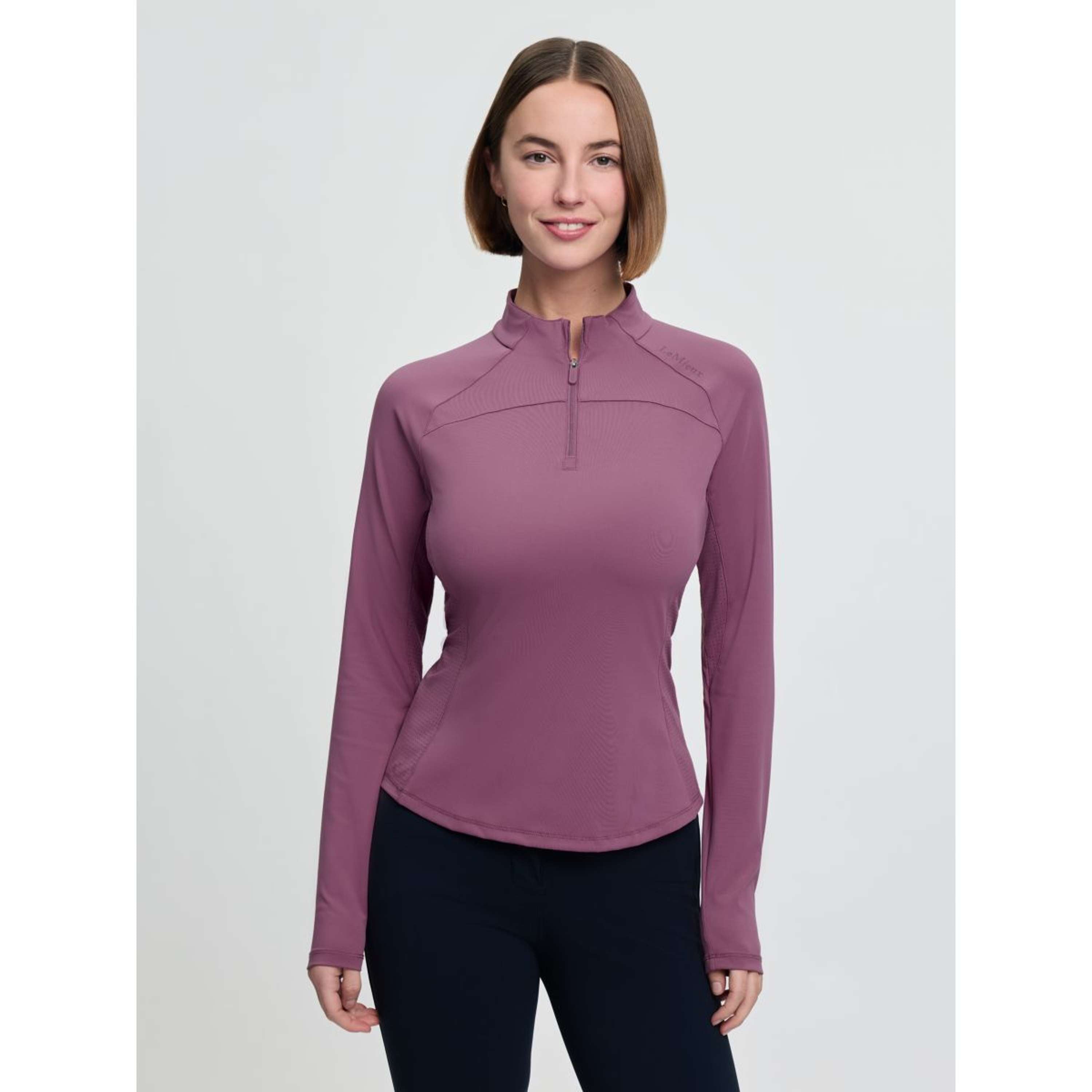 LeMieux Base Layer Airflow Long Sleeves Mallow