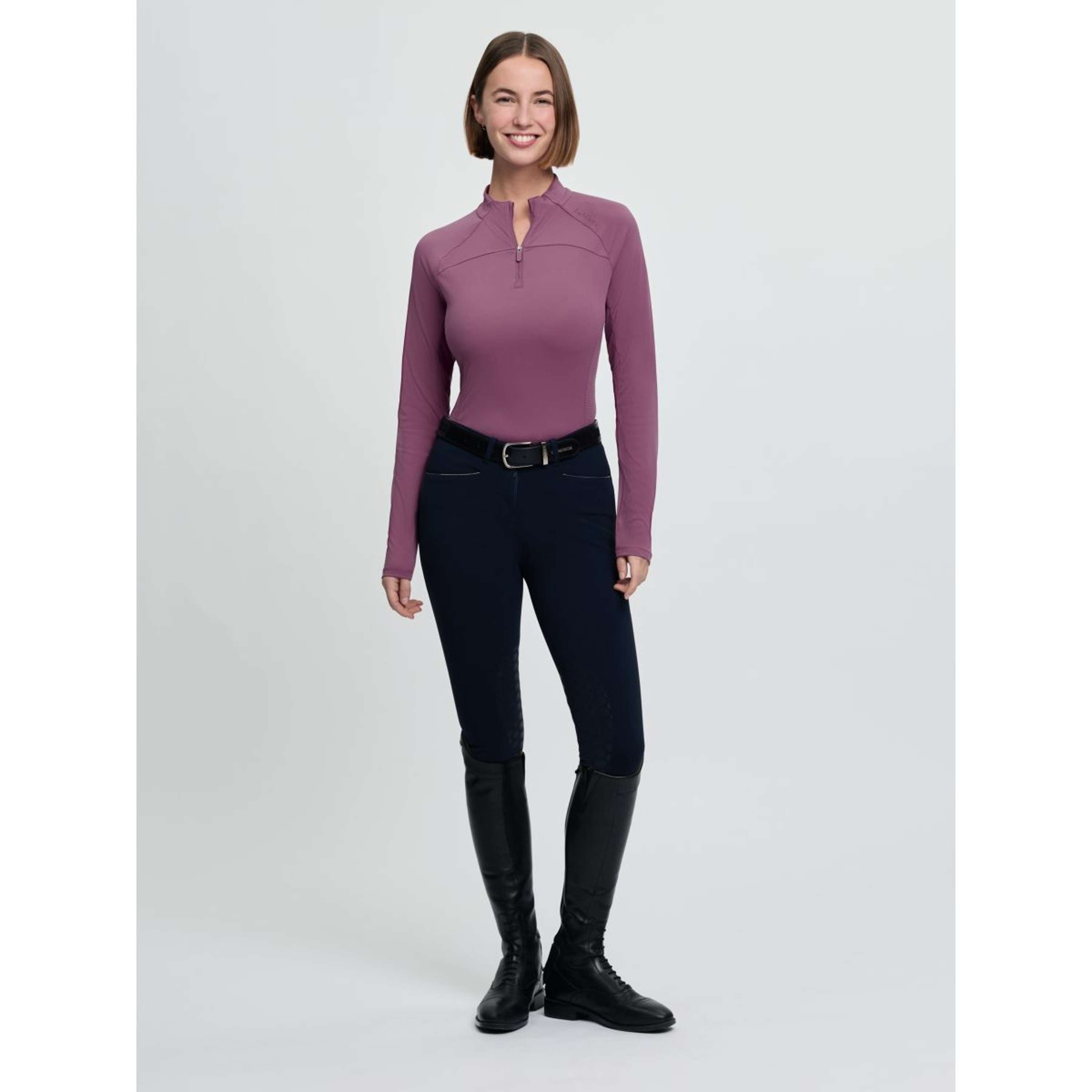 LeMieux Base Layer Airflow Long Sleeves Mallow
